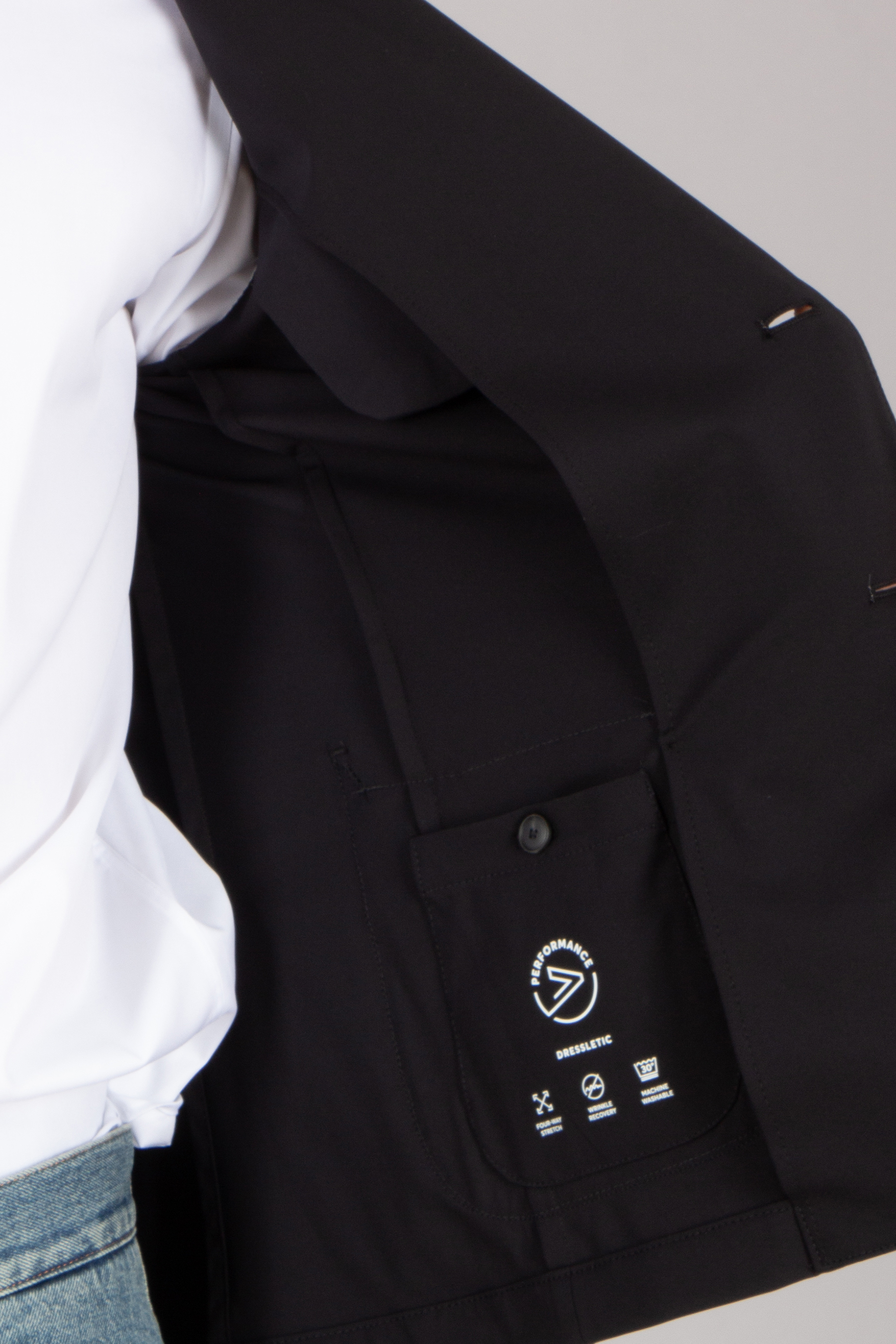 BOSS Slim Fit Dressletic Performance Stretch Nylon Jacket P-Hanry Weste, Hemd, Langarm, Mantel, Jacke