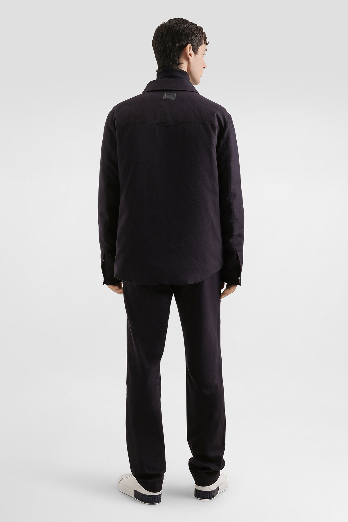 DOLCE & GABBANA Reversible Flannel Jacket Formelle Kleidung, Anzug, Mantel, Mann, Person