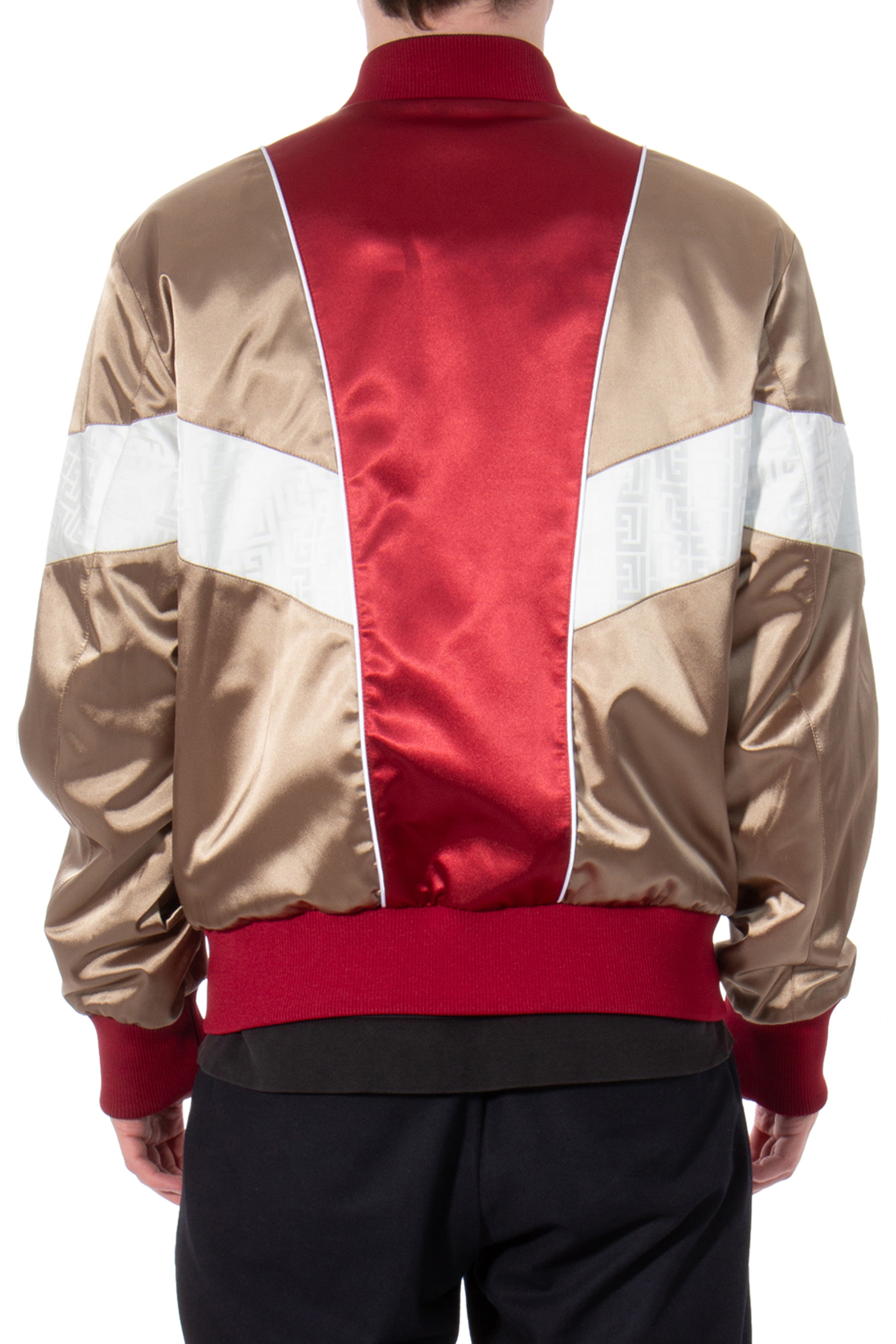 BALMAIN Reversible Monogrammed Bomber Jacket BALMAIN Reversible Monogrammed Bomber Jacket