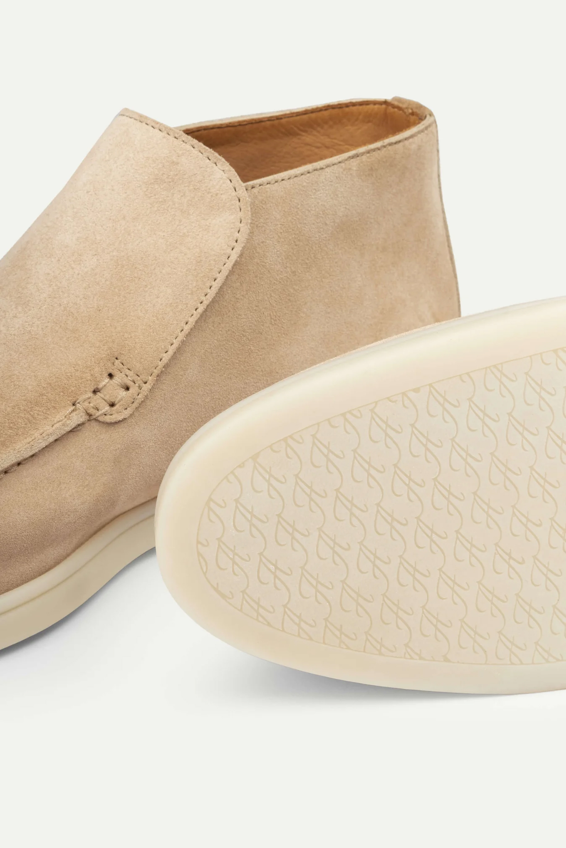 AURELIEN Softey Suede City Loafers 41 CITYLOAFERLIGHTBEIGE 41