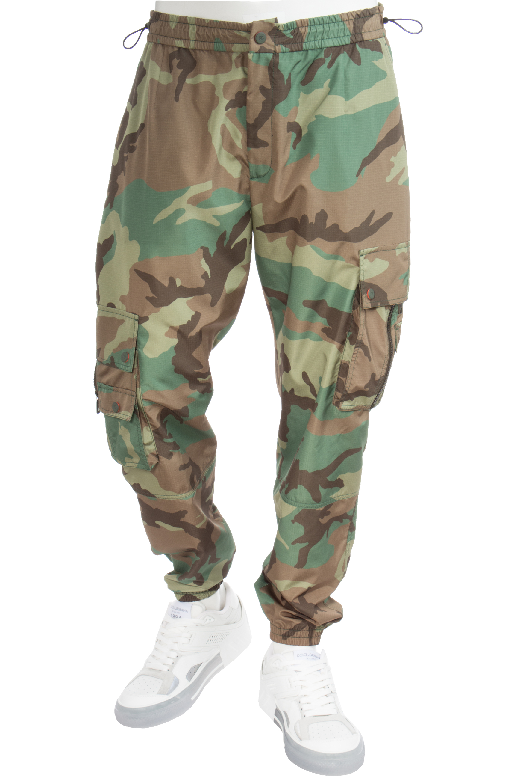 DOLCE & GABBANA Camouflage Cargo Pants DOLCE & GABBANA Camouflage Cargo Pants