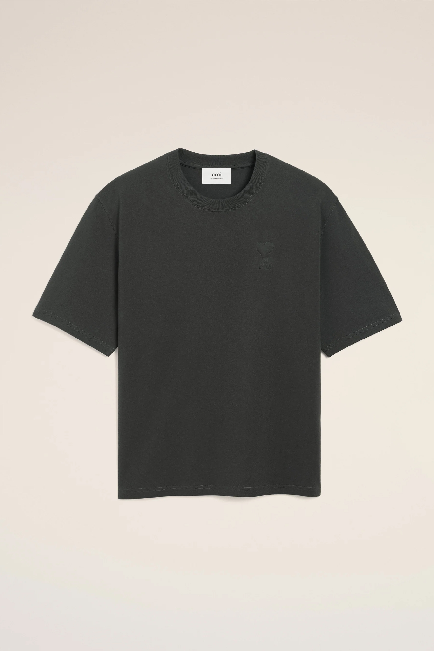 AMI PARIS Boxy Fit Ami De Coeur Cotton Jersey T-Shirt Bekleidung, T-shirt