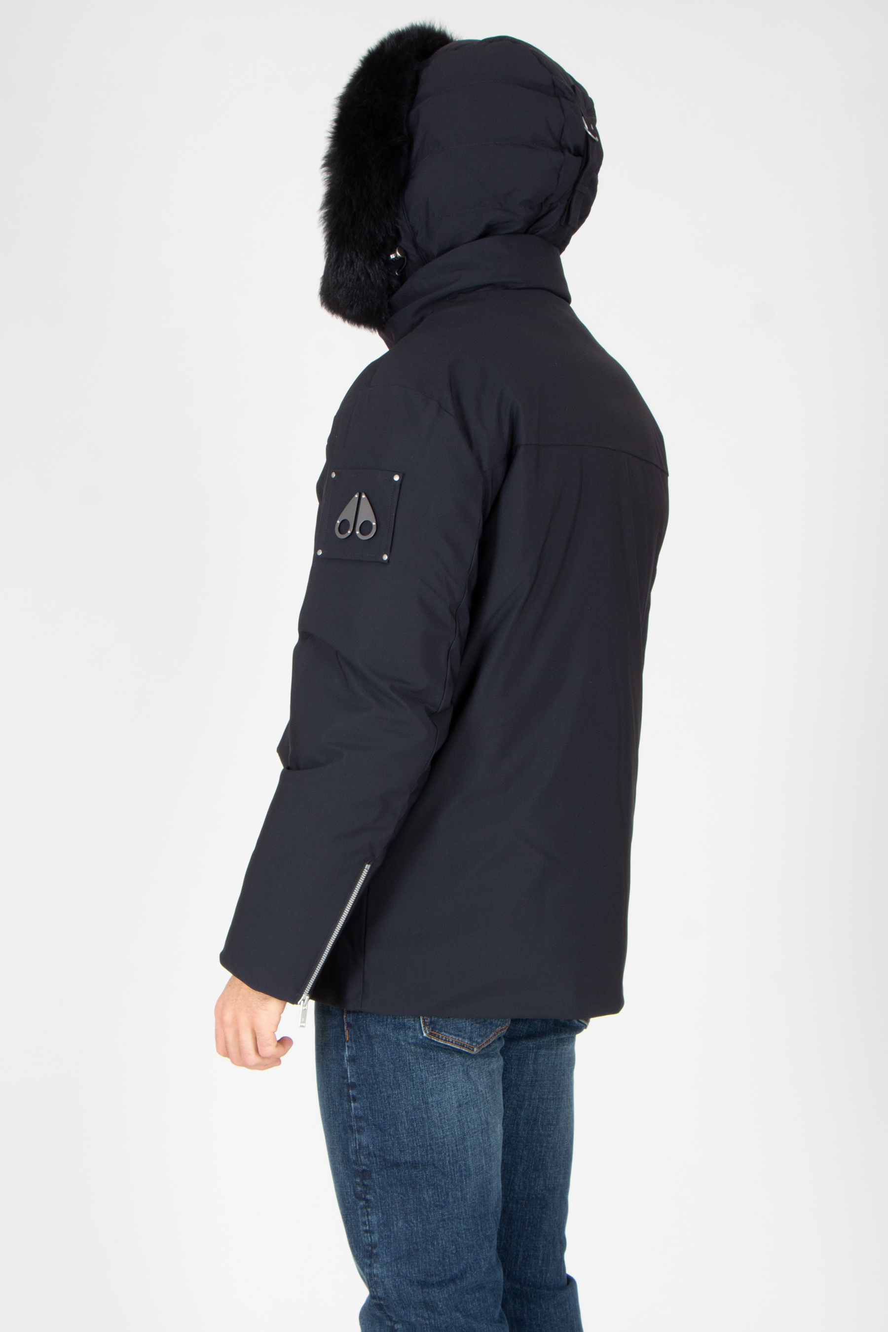 Bekleidung, Mantel, Jacke, Jeans, Person