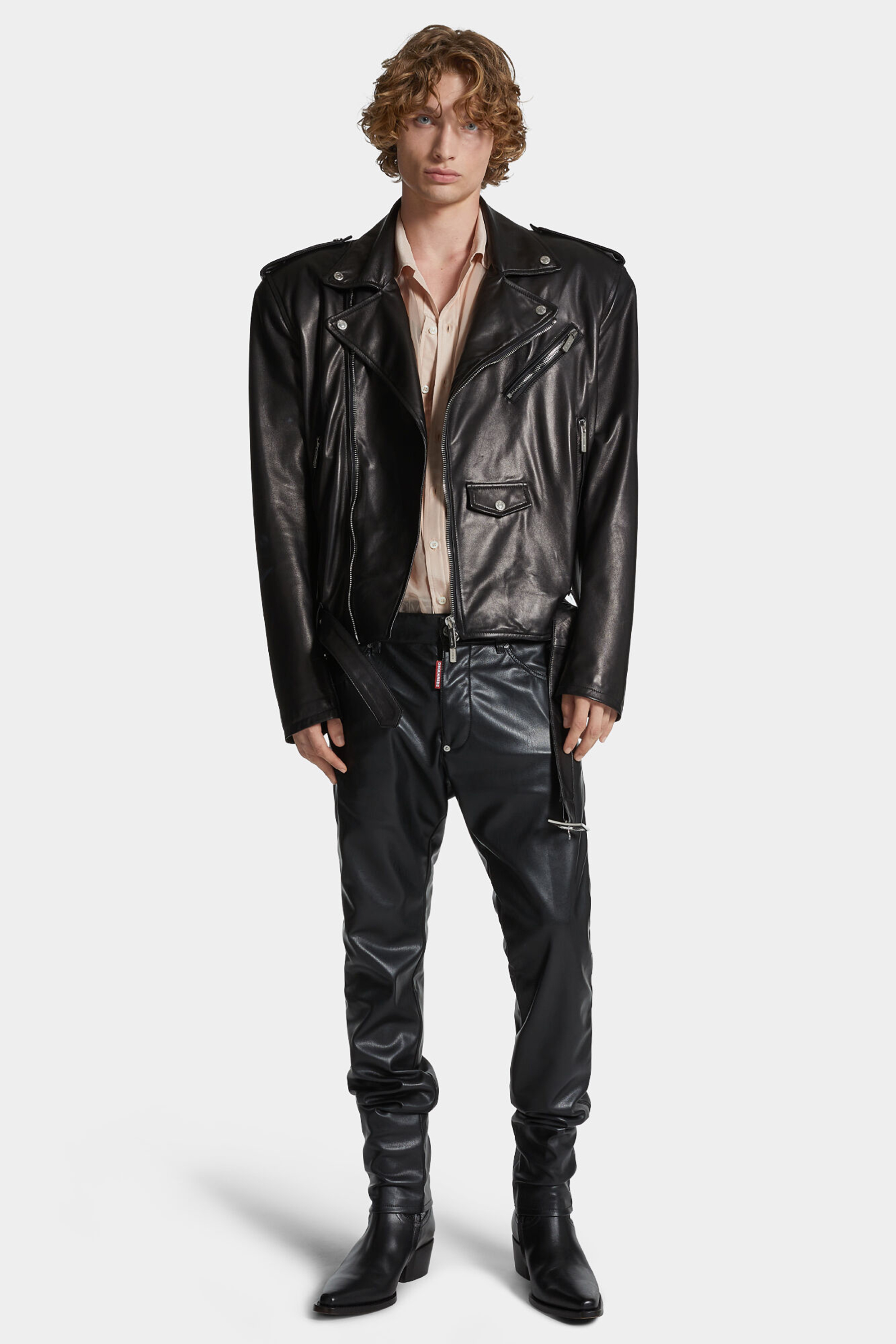 DSQUARED2 Faux Leather Cool Guy Jeans DSQUARED2 Faux Leather Cool Guy Jeans