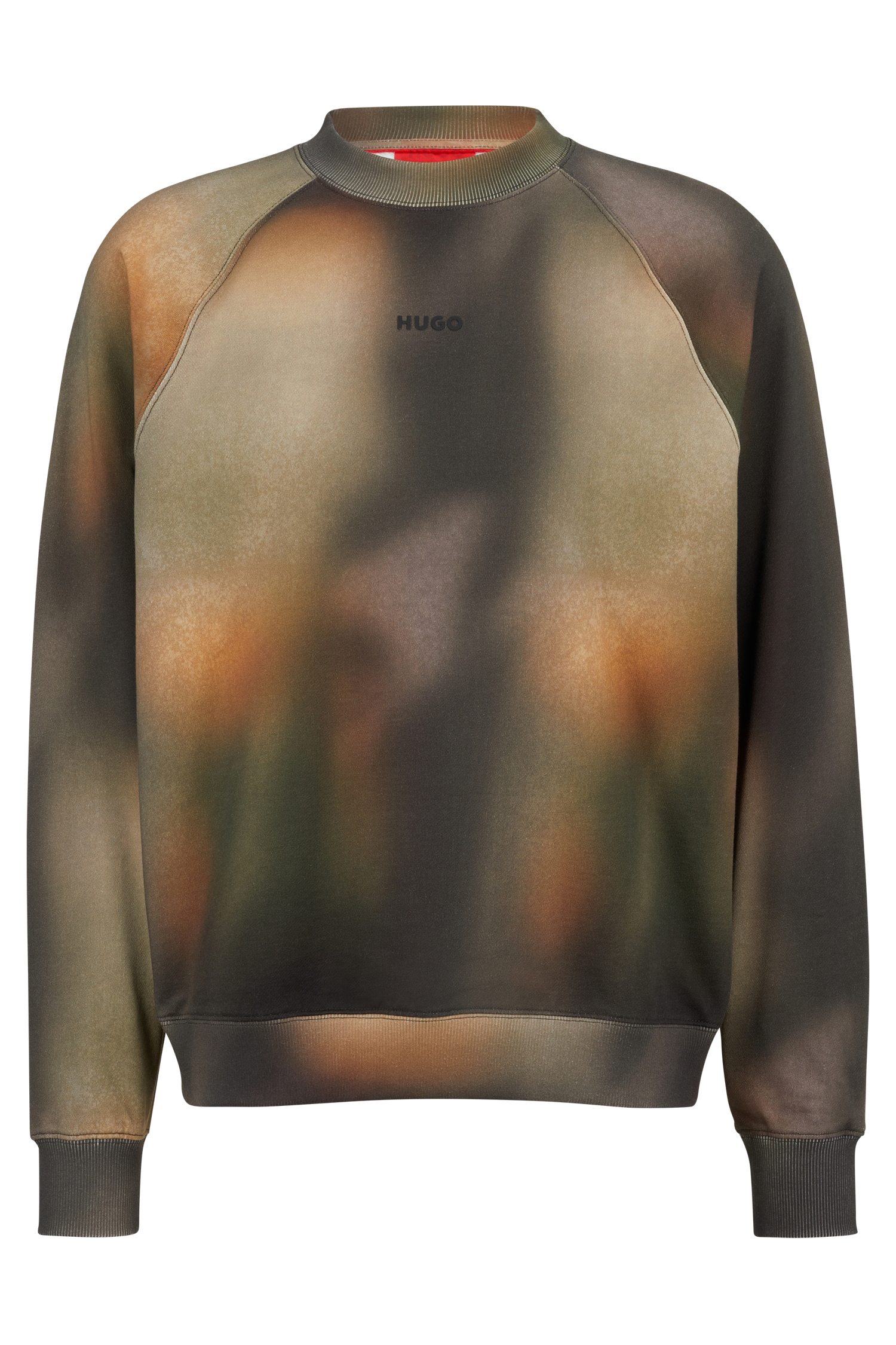 HUGO Printed Cotton Sweatshirt Dopiapo HUGO Printed Cotton Sweatshirt Dopiapo