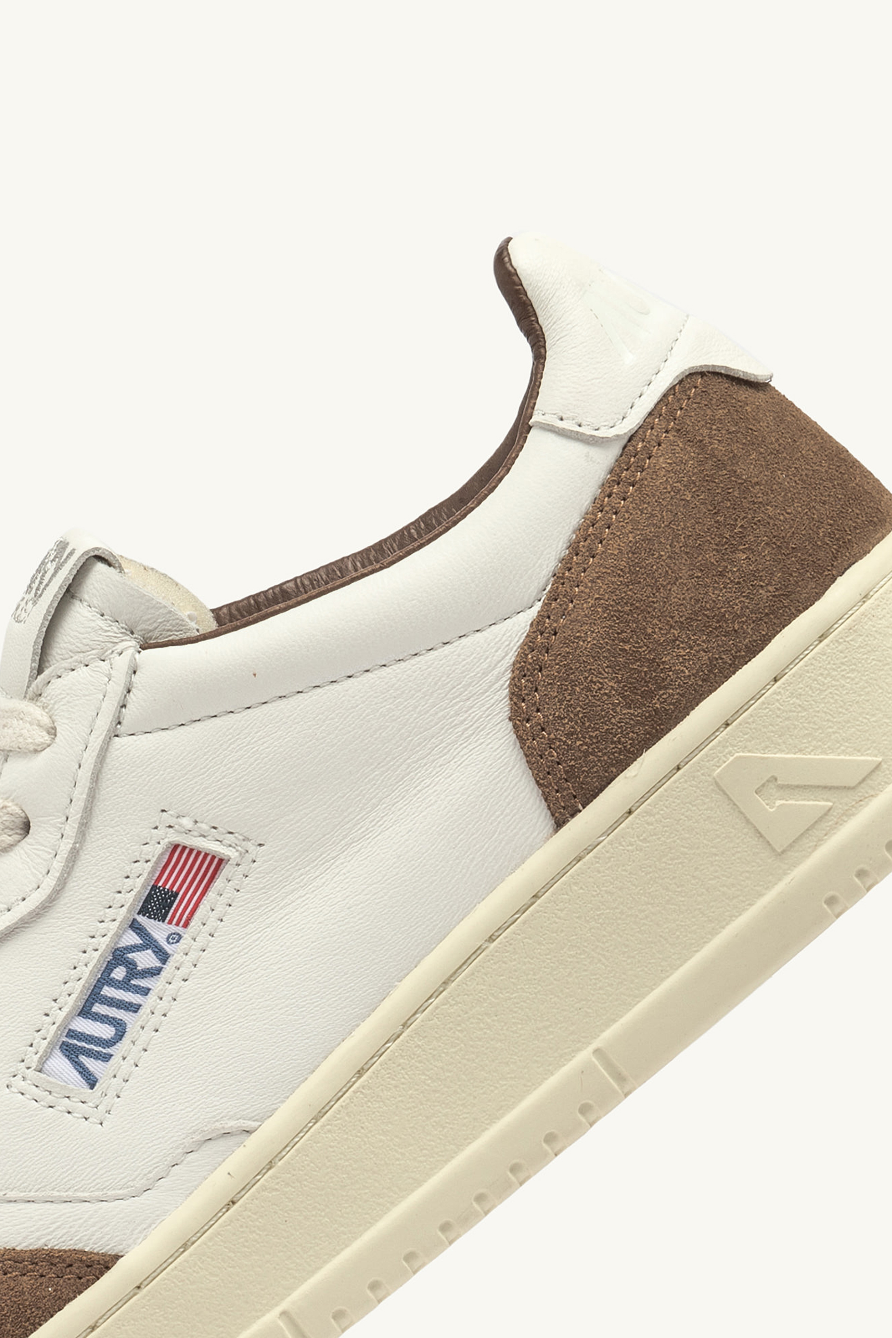 AUTRY Stone Milling Goat Leather & Suede Sneakers Medalist Low AUTRY Stone Milling Goat Leather & Suede Sneakers Medalist Low