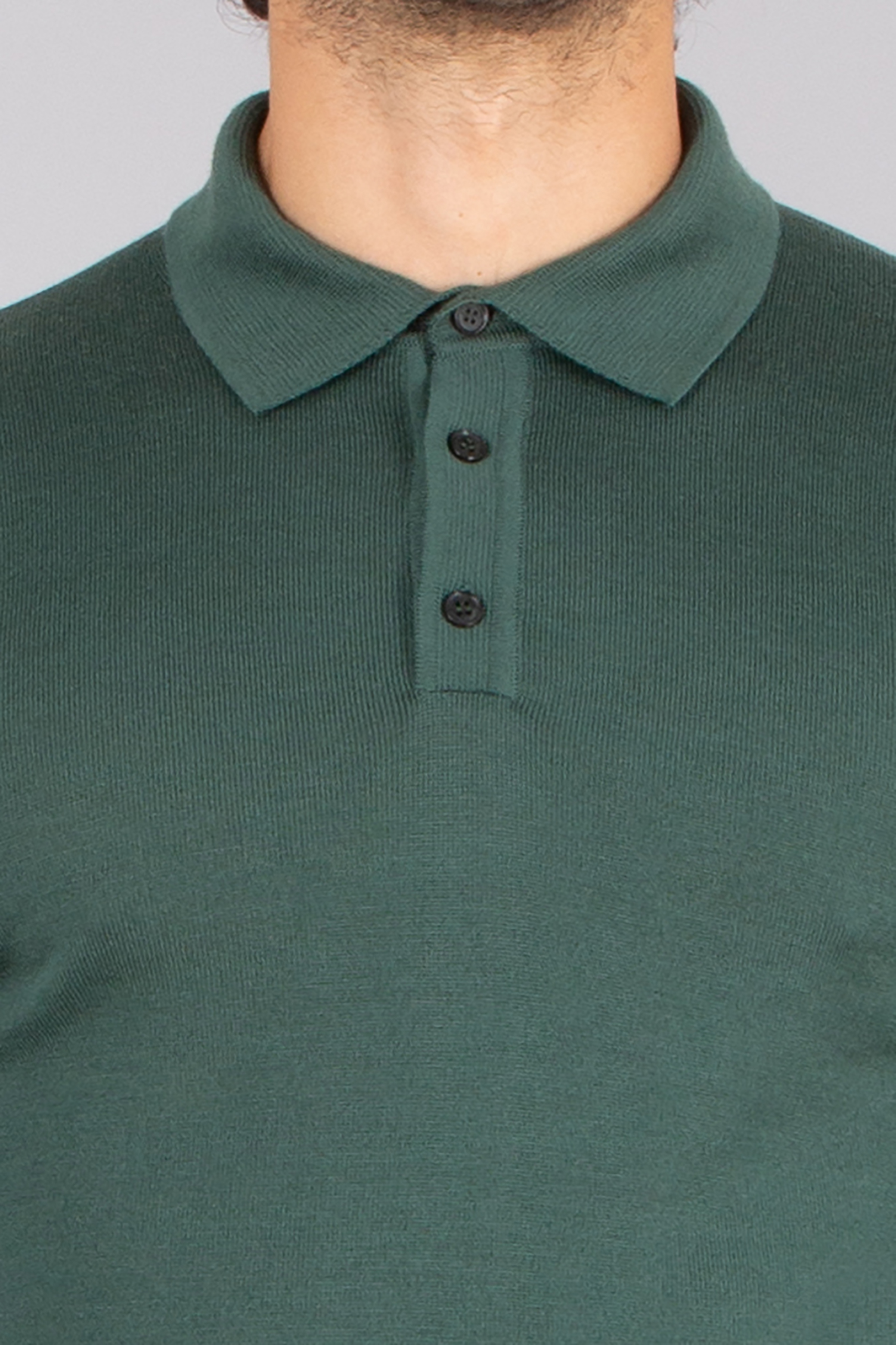 ROBERTO COLLINA Regular Fit Extra-Fine Wool Knit Polo Hemd, Erwachsener, Männlich, Mann, Person