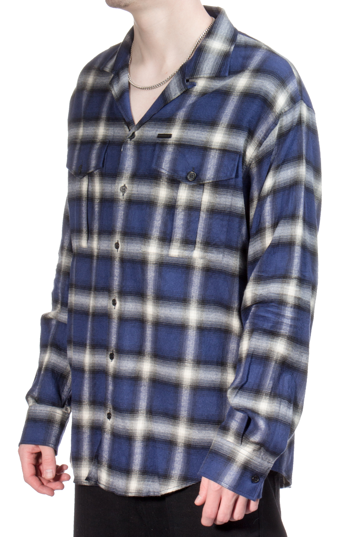 DSQUARED2 Checked Cotton Blend Flannel Shirt