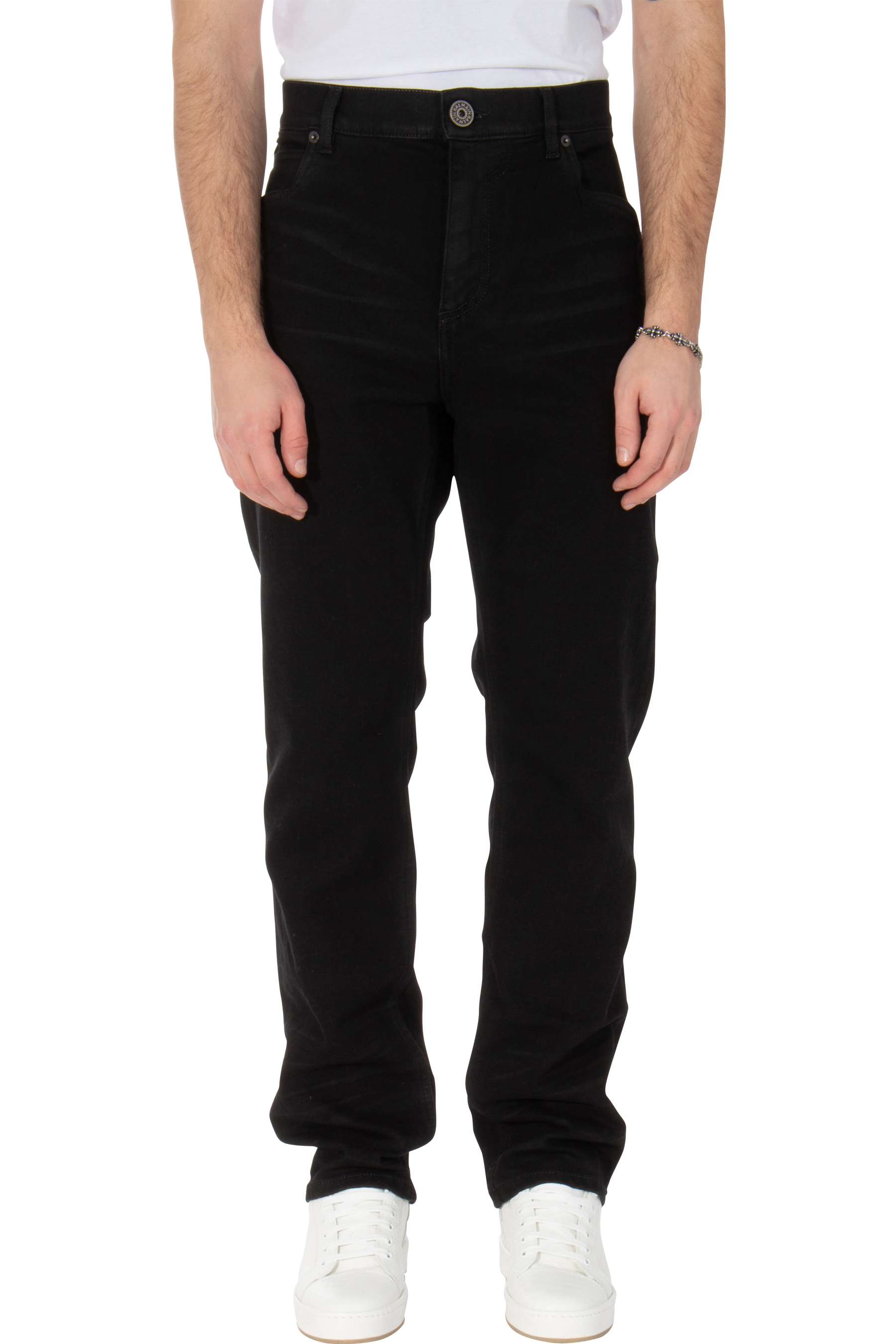 BALMAIN Vintage Wash Cotton Jeans BALMAIN Vintage Wash Cotton Jeans