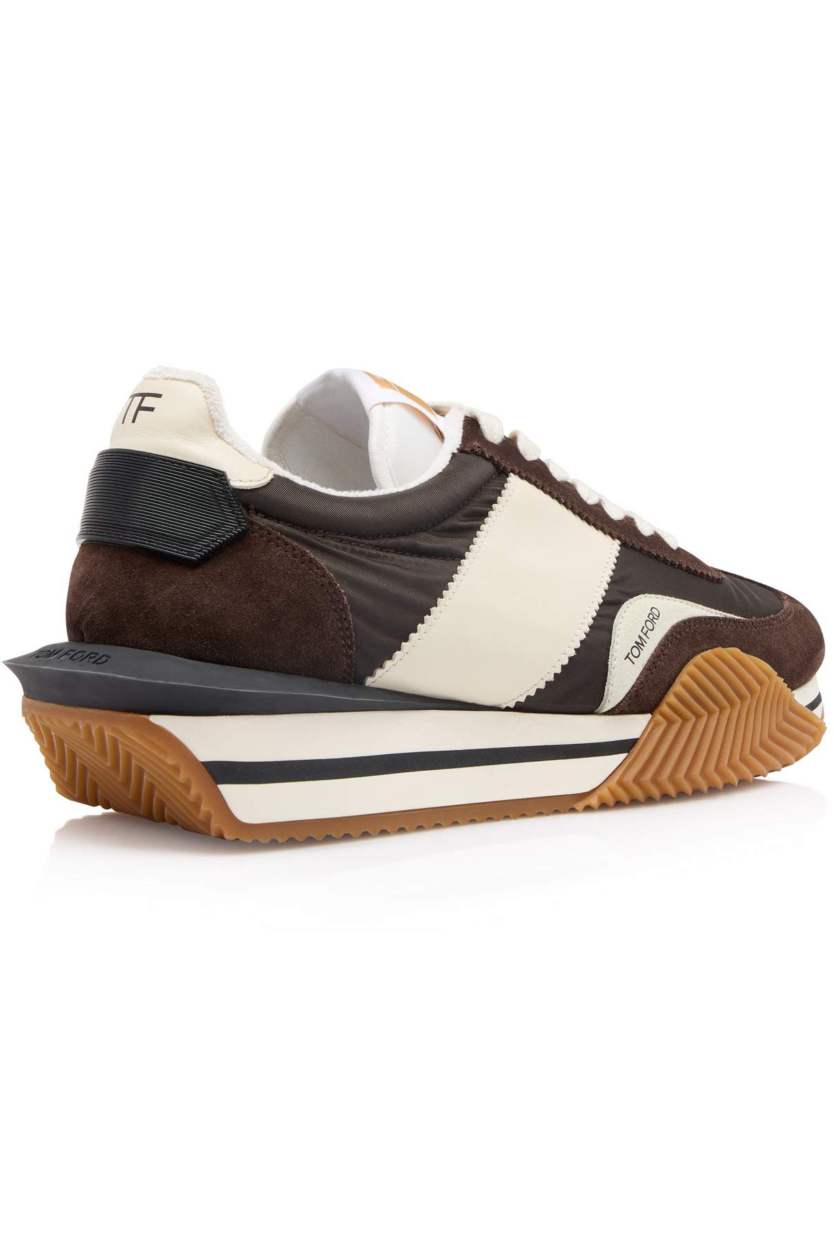 TOM FORD Paneled Nylon & Suede Sneakers James TOM FORD Paneled Nylon & Suede Sneakers James