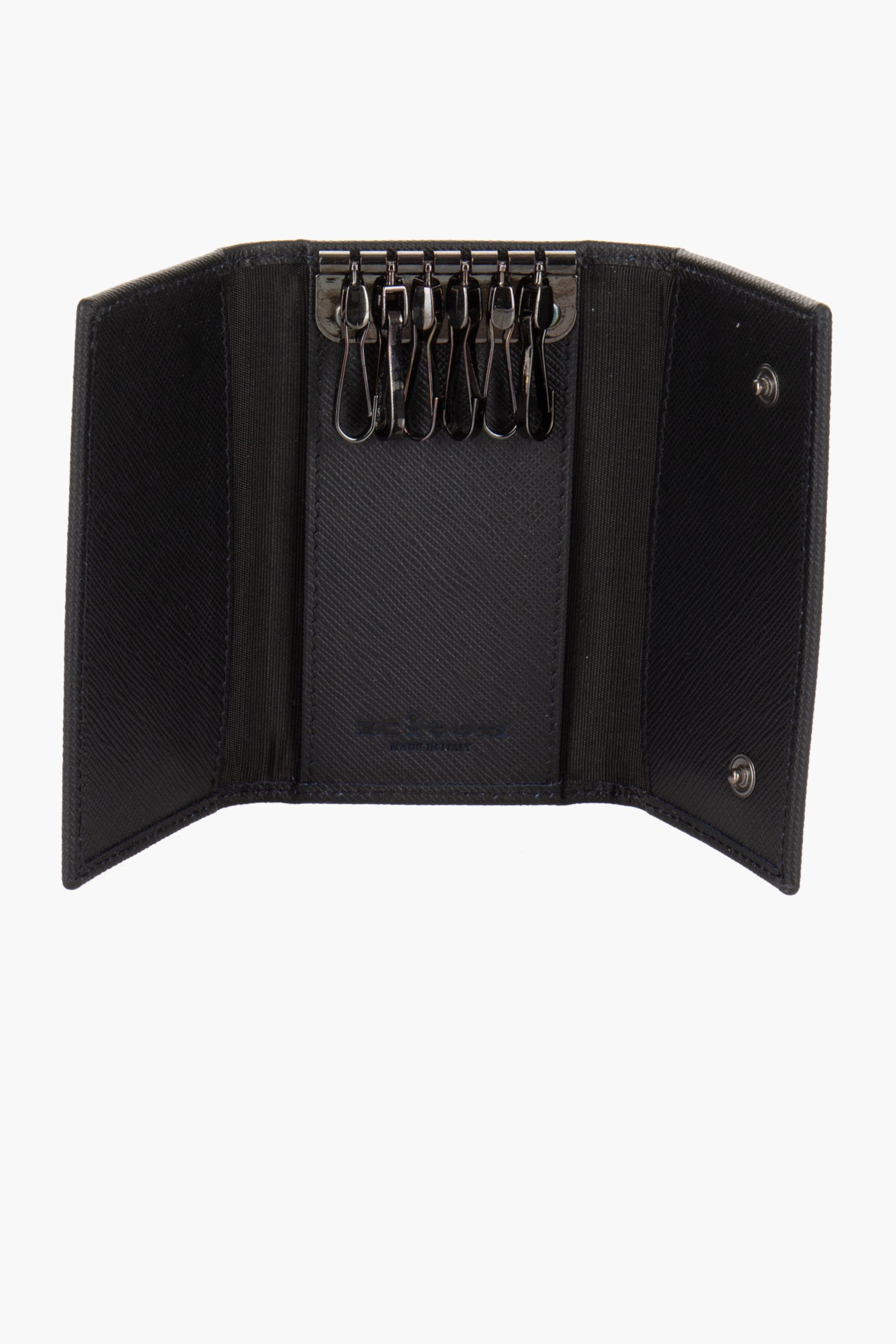 KITON Saffiano Calfskin Leather Key Holder Zubehor, Tasche, Handtasche, Geldbörse