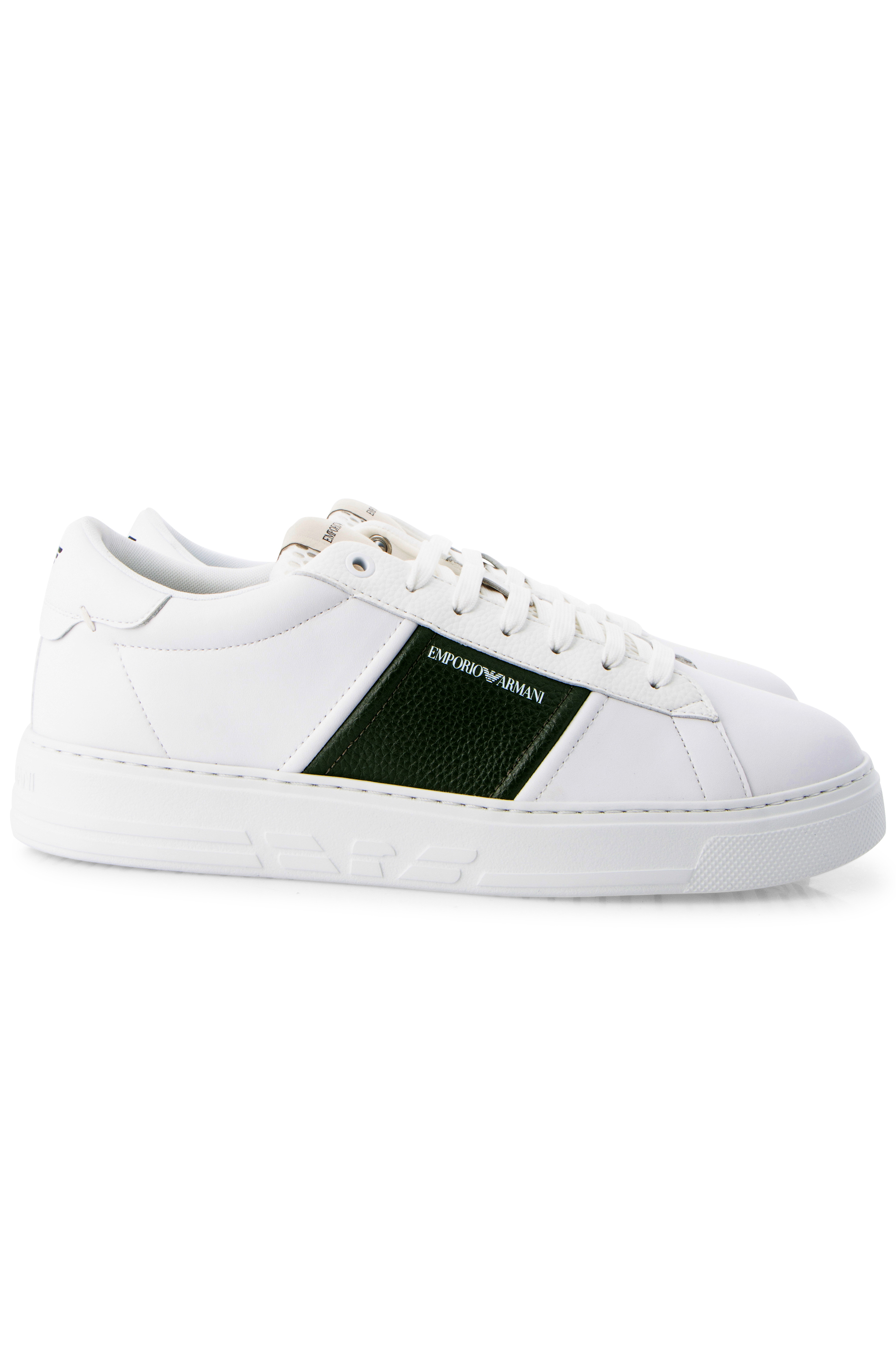 EMPORIO ARMANI Low Leather Sneakers EMPORIO ARMANI Low Leather Sneakers
