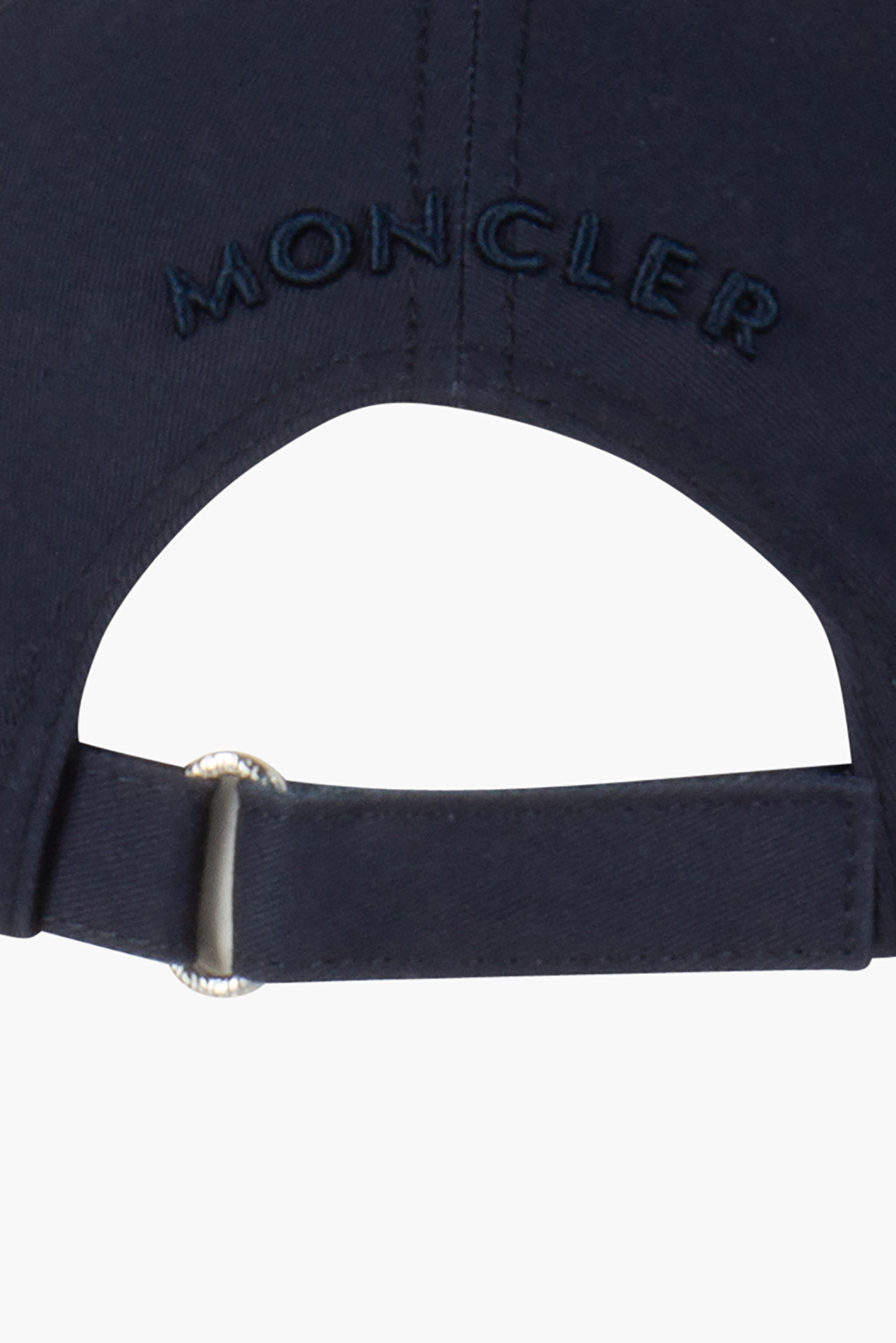 MONCLER Cotton Gabardine Baseball Cap Baseball-Kappe, Kappe, Hut, Bademode, Zubehör