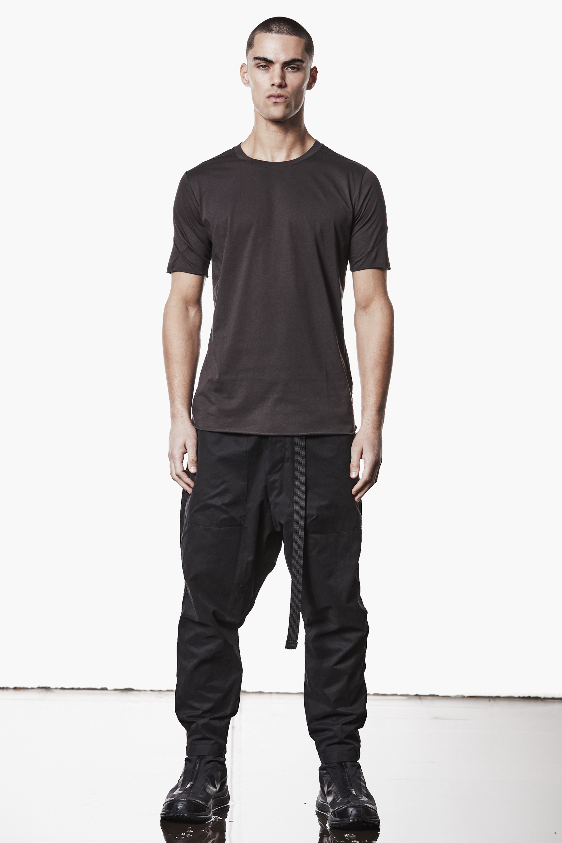 THOM KROM Slim Fit Cotton Jersey T-Shirt T-shirt, Person, Stehend, Hosen, Mann
