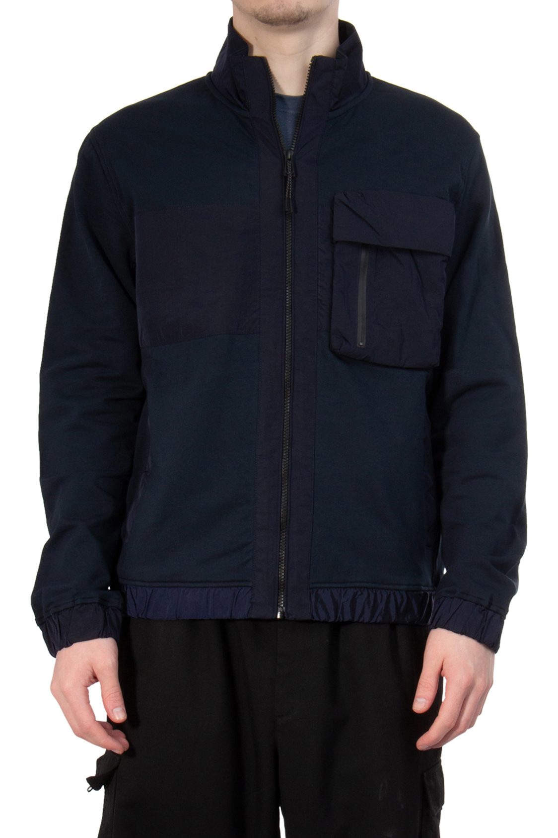 BELSTAFF Cotton Full Zip Sweatshirt Seal BELSTAFF Cotton Full Zip Sweatshirt Seal