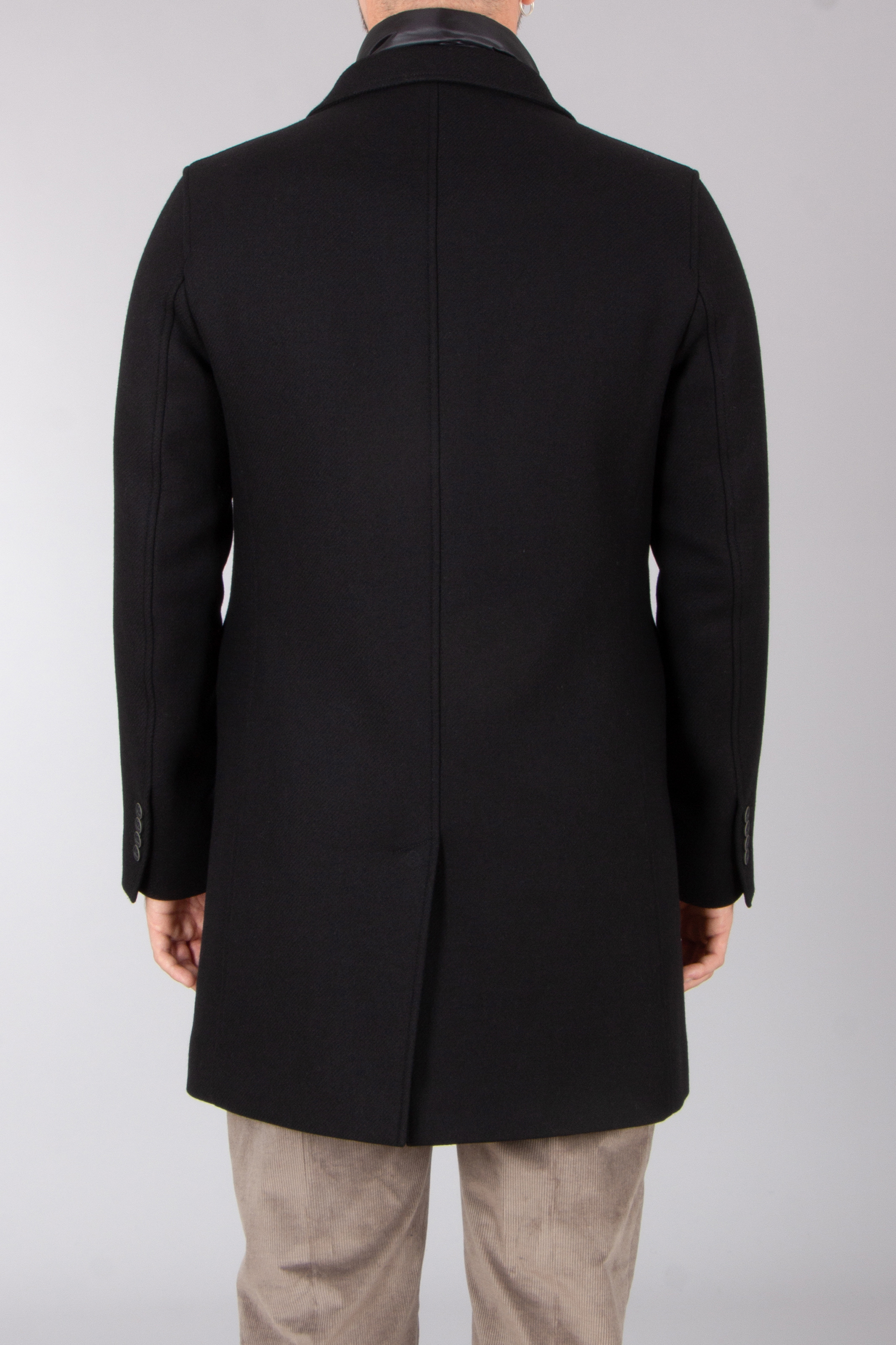 HERNO Regular Fit 2-in-1 Wool Blend Coat Bekleidung, Mantel