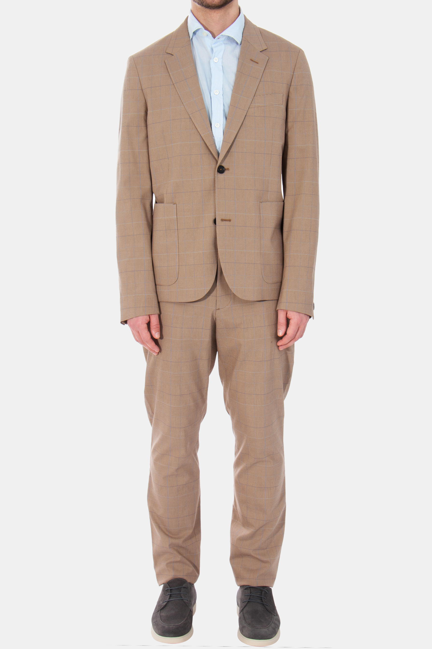 PAUL SMITH Checked Modal & Cotton Stretch Jacket PAUL SMITH Checked Modal & Cotton Stretch Jacket