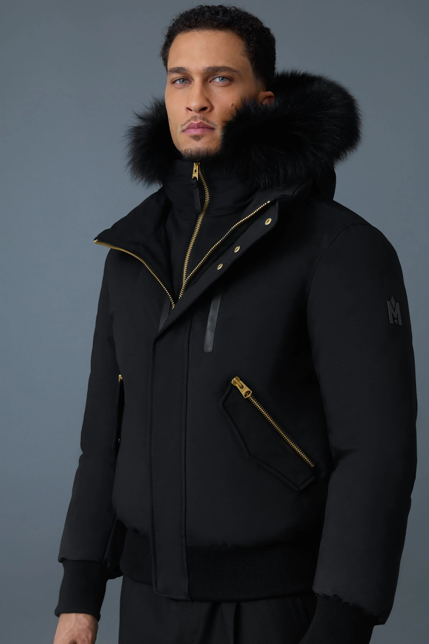 MACKAGE Regular Fit 2-in-1 Nordic Tech Down Bomber Jacket Dixon Bekleidung, Mantel, Jacke, Kapuzenpulli, Sweatshirt