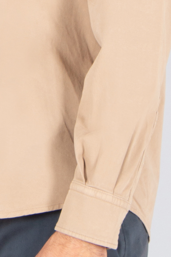 7 FOR ALL MANKIND Regular Fit Cotton Stretch Twill Overshirt Langarm, Mantel, Erwachsener, Mann, Person