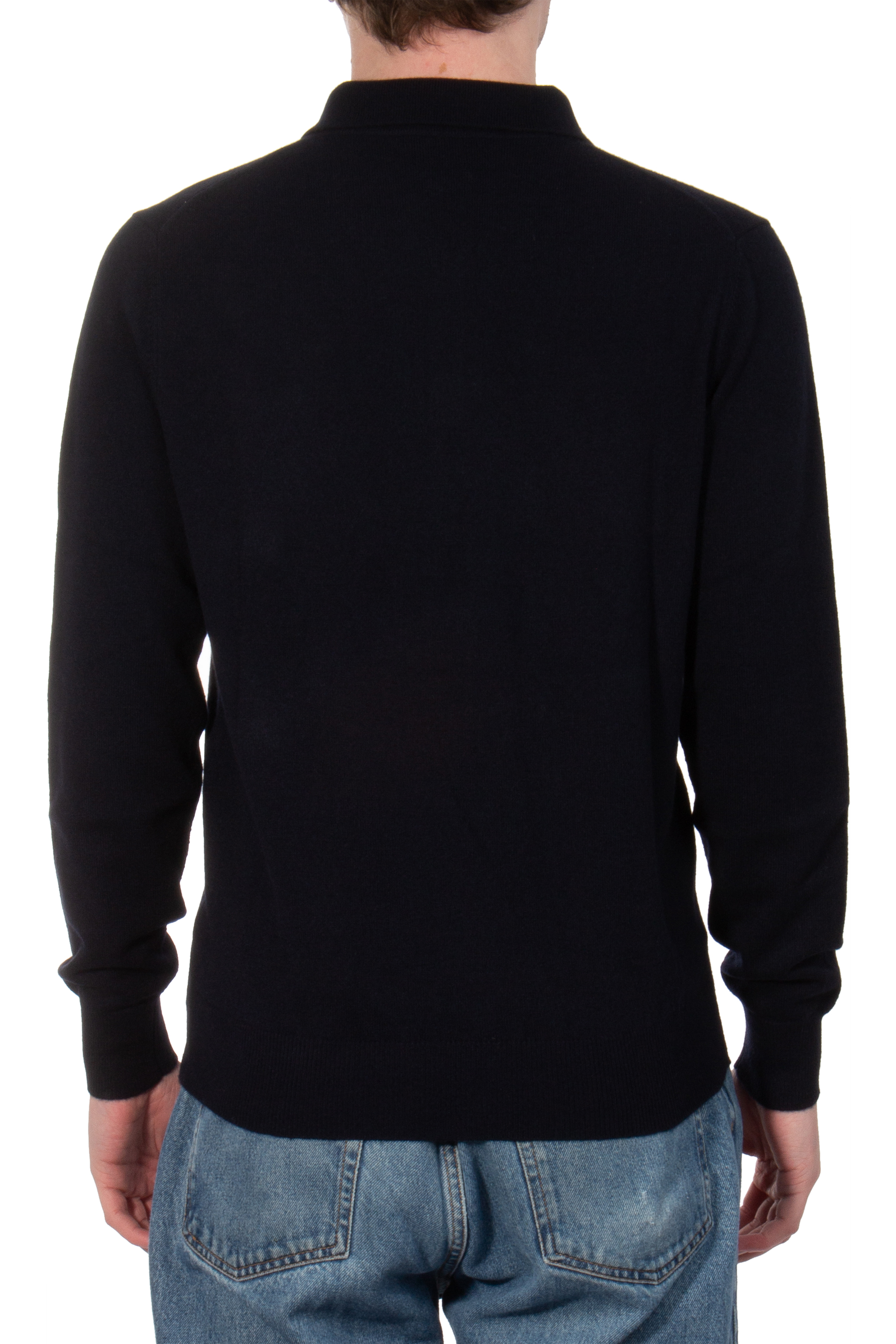ALLUDE Cashmere Knit Polo