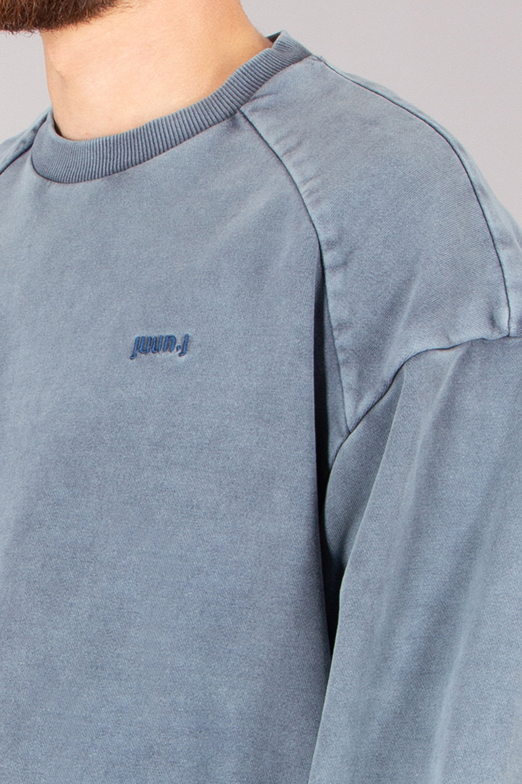 JUUN.J Loose Fit Language Under The Influence Sweatshirt