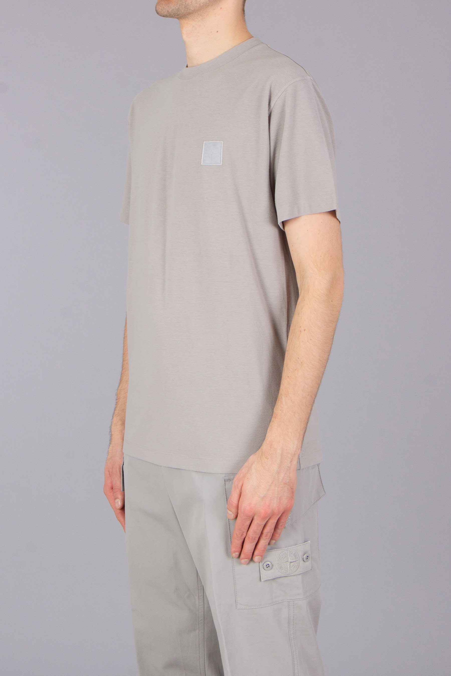 STONE ISLAND Ghost Piece Slim Fit Crepe Cotton Jersey T-Shirt STONE ISLAND Ghost Piece Slim Fit Crepe Cotton Jersey T-Shirt
