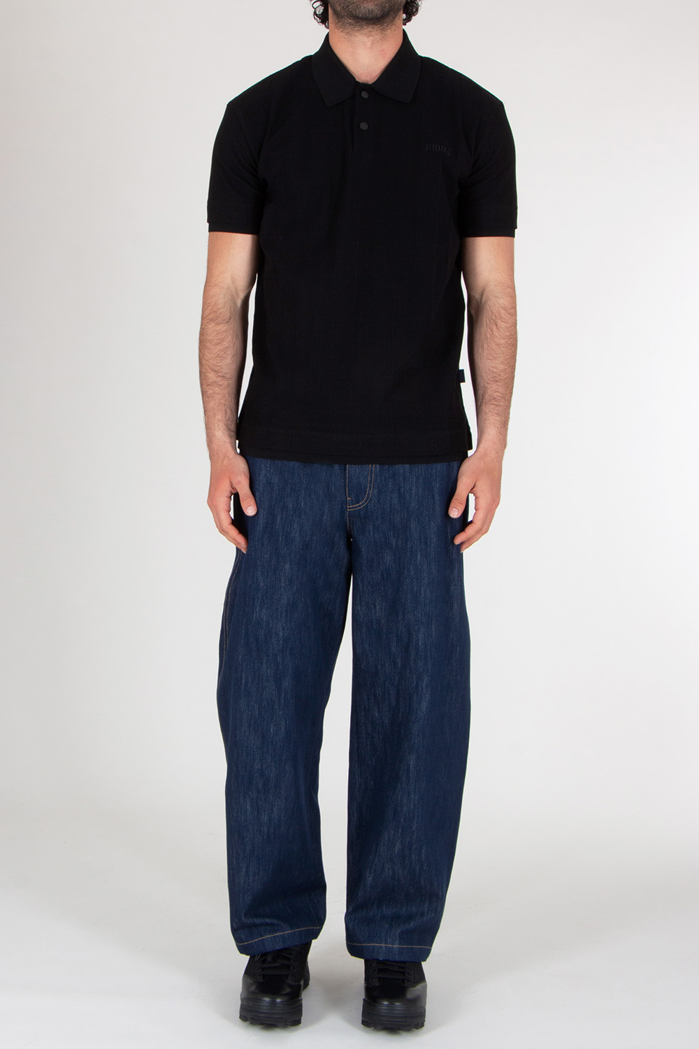 JUNN.J Relaxed Fit Cotton polo shirt