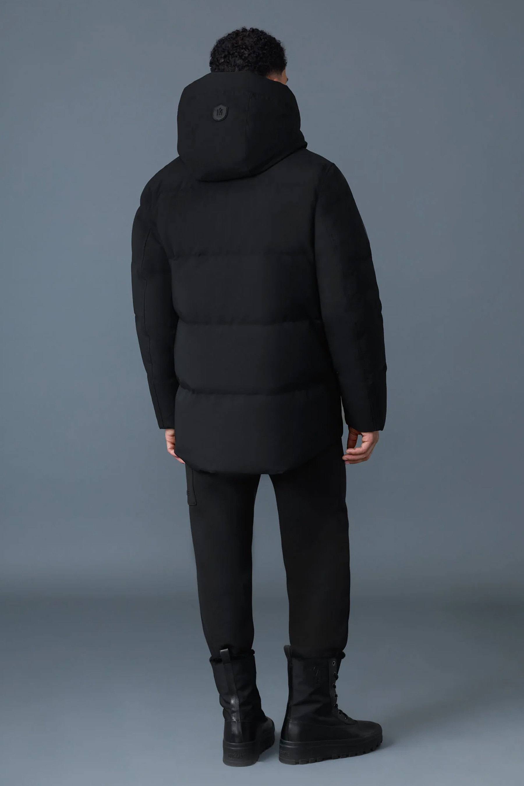 MACKAGE Regular Fit 2-in-1 Nylon Blend Lustrous Light Down Jacket Graydon Mantel, Jacke, Erwachsener, Mann, Person