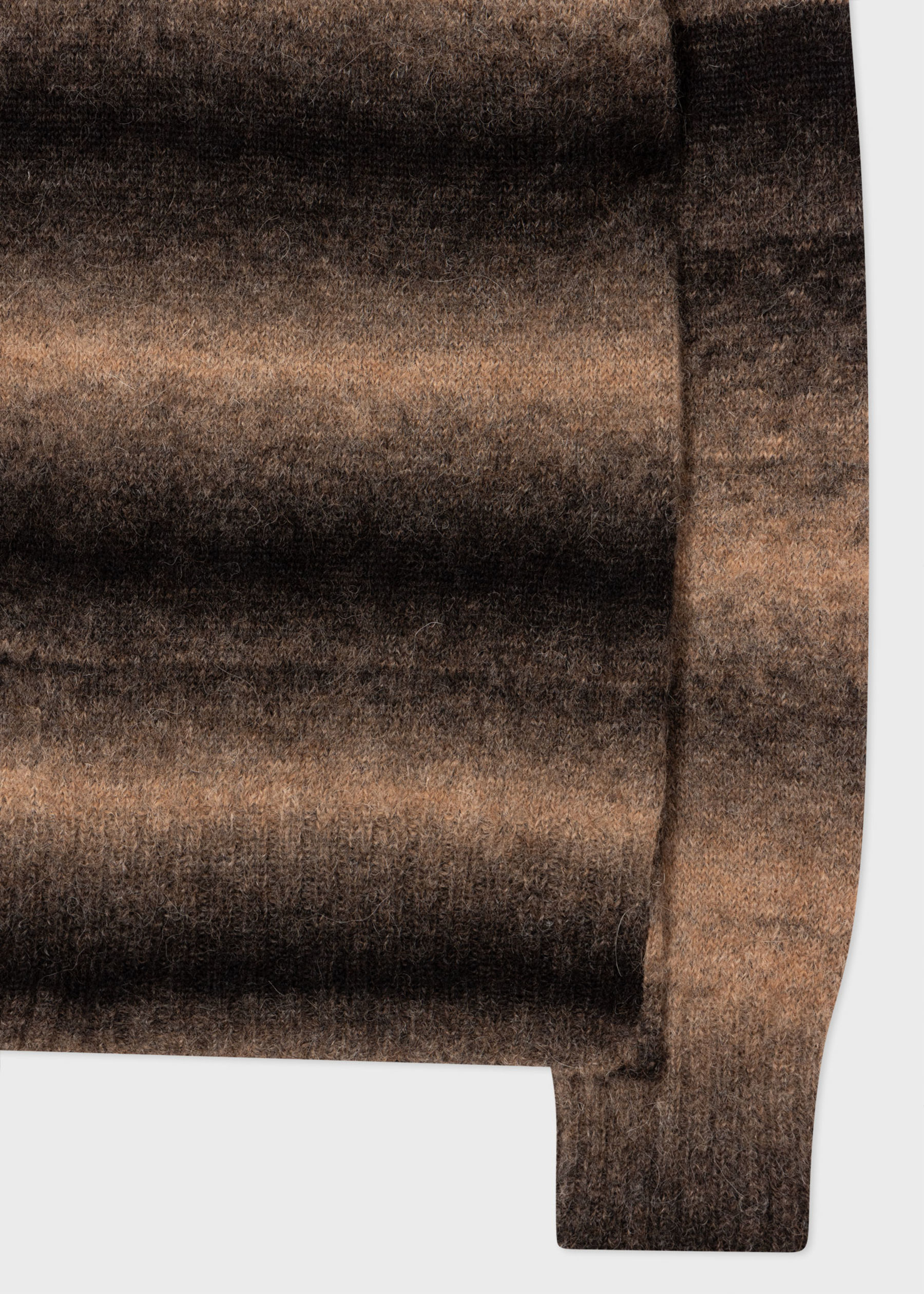 PAUL SMITH Alpaca Blend Ombre Stripe Sweater PAUL SMITH Alpaca Blend Ombre Stripe Sweater