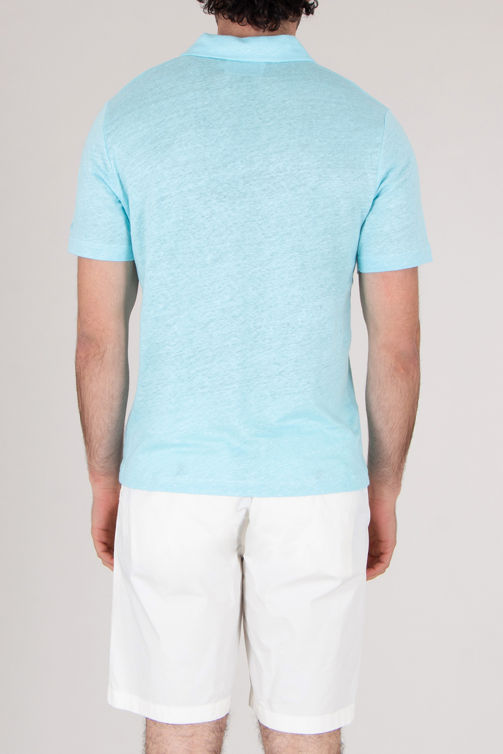 MC2 SAINT BARTH Regular Fit Linen Polo Shirt
