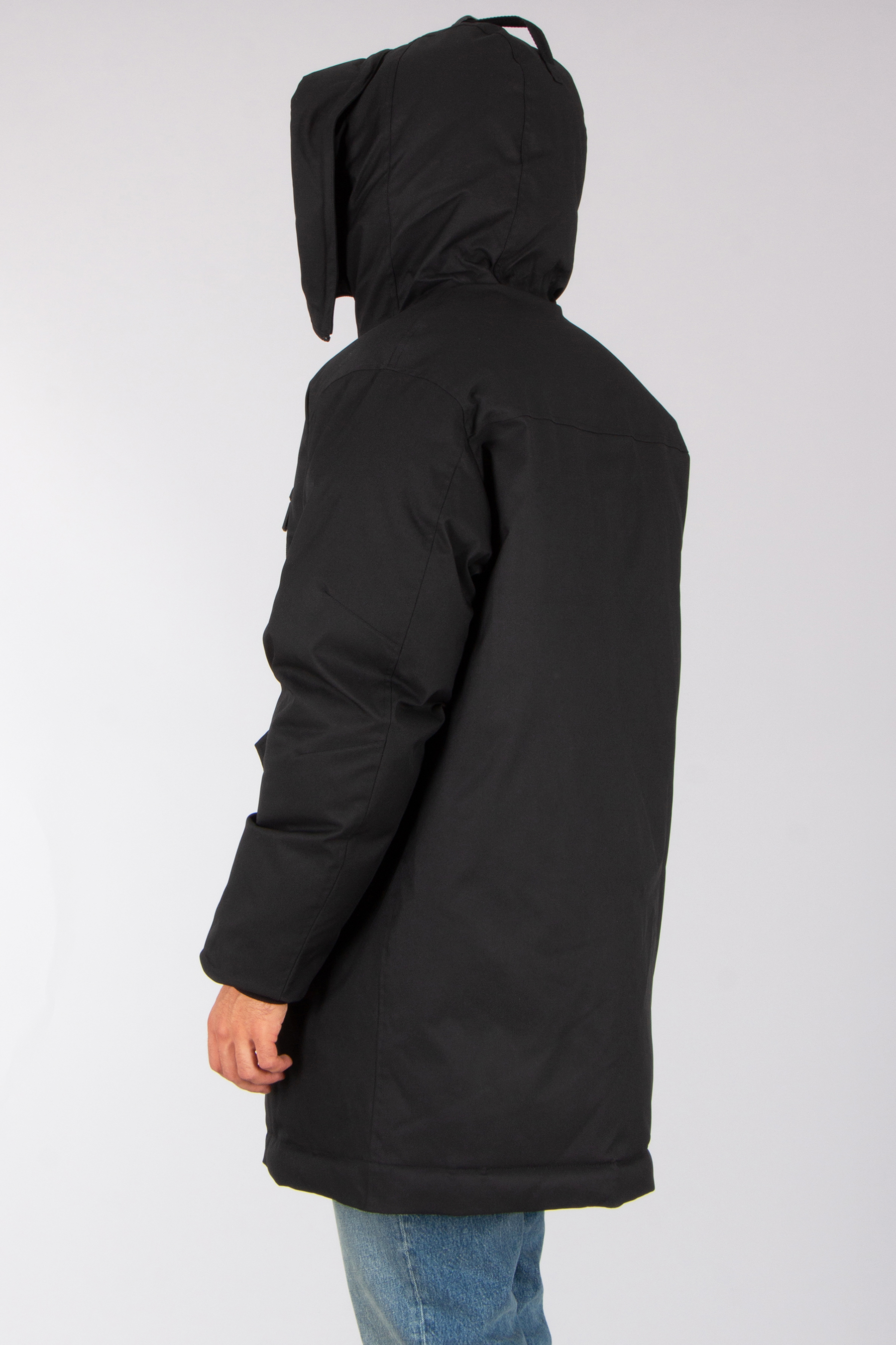 DSQUARED2 Relaxed Fit Technical Canvas Techno Parka Bekleidung, Mantel, Jacke