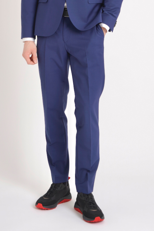 HUGO Extra Slim Fit Stretch Virgin Wool Blend Pants Hesten