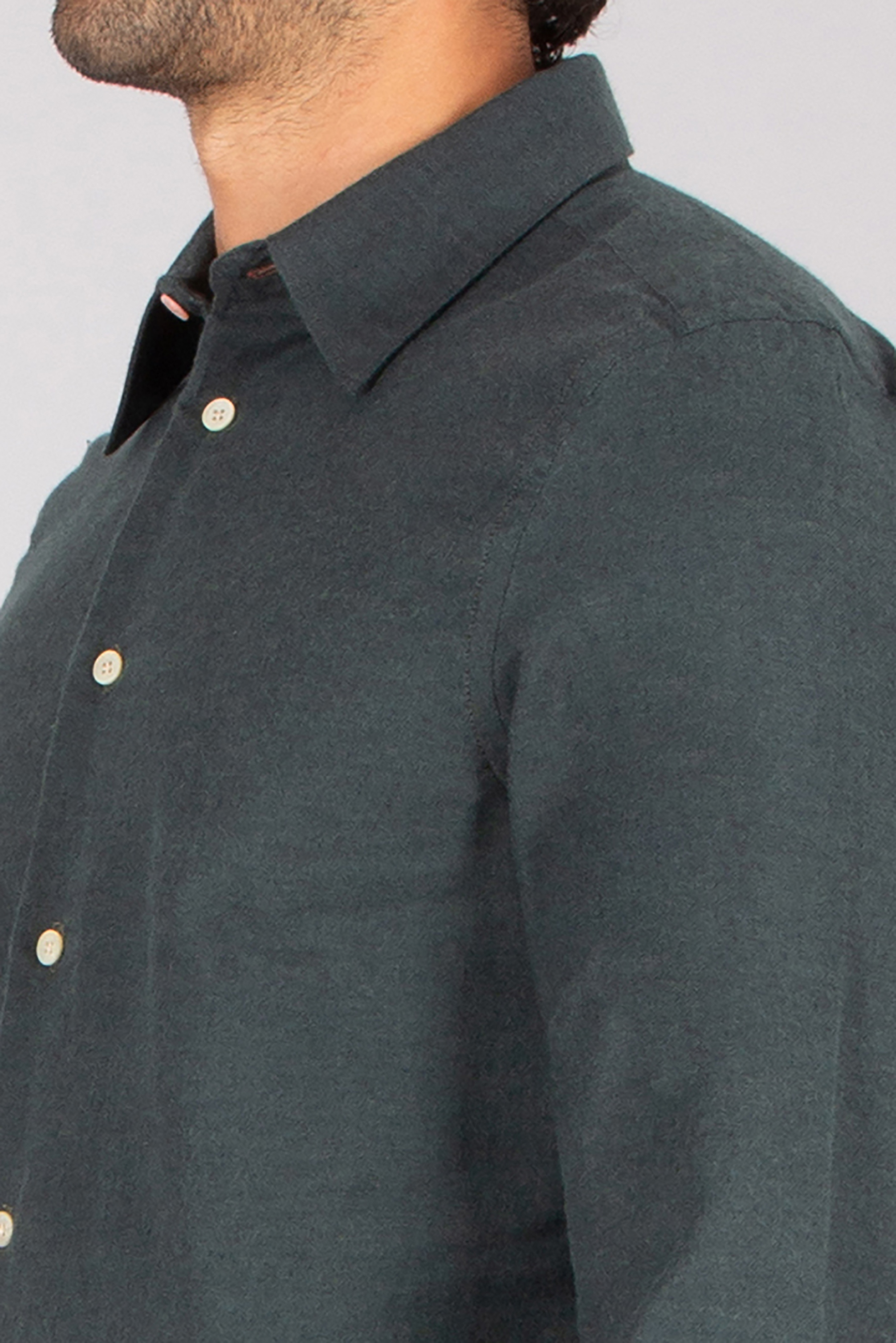 PAUL SMITH Regular Fit Cotton-Wool Blend Flannel Twill Shirt Bekleidung, Hemd, Langarm, Hosen, Mantel