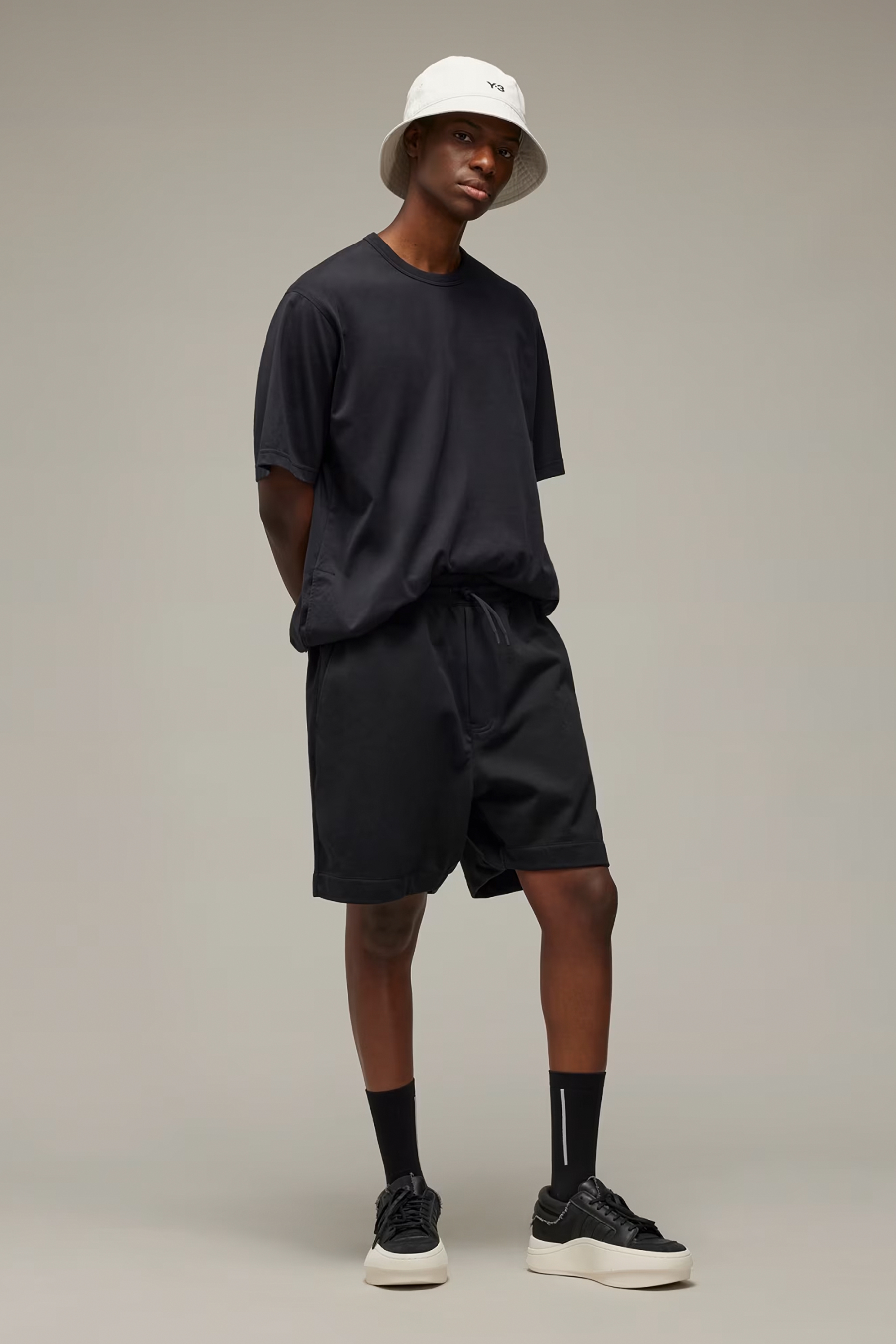 Y-3 Printed French Terry Shorts