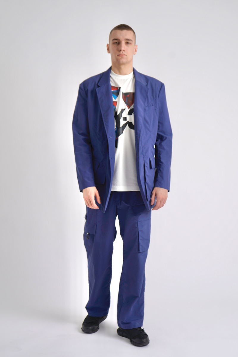 Y-3 Oversized Crinke Nylon Jacket Y-3 Oversized Crinke Nylon Jacket