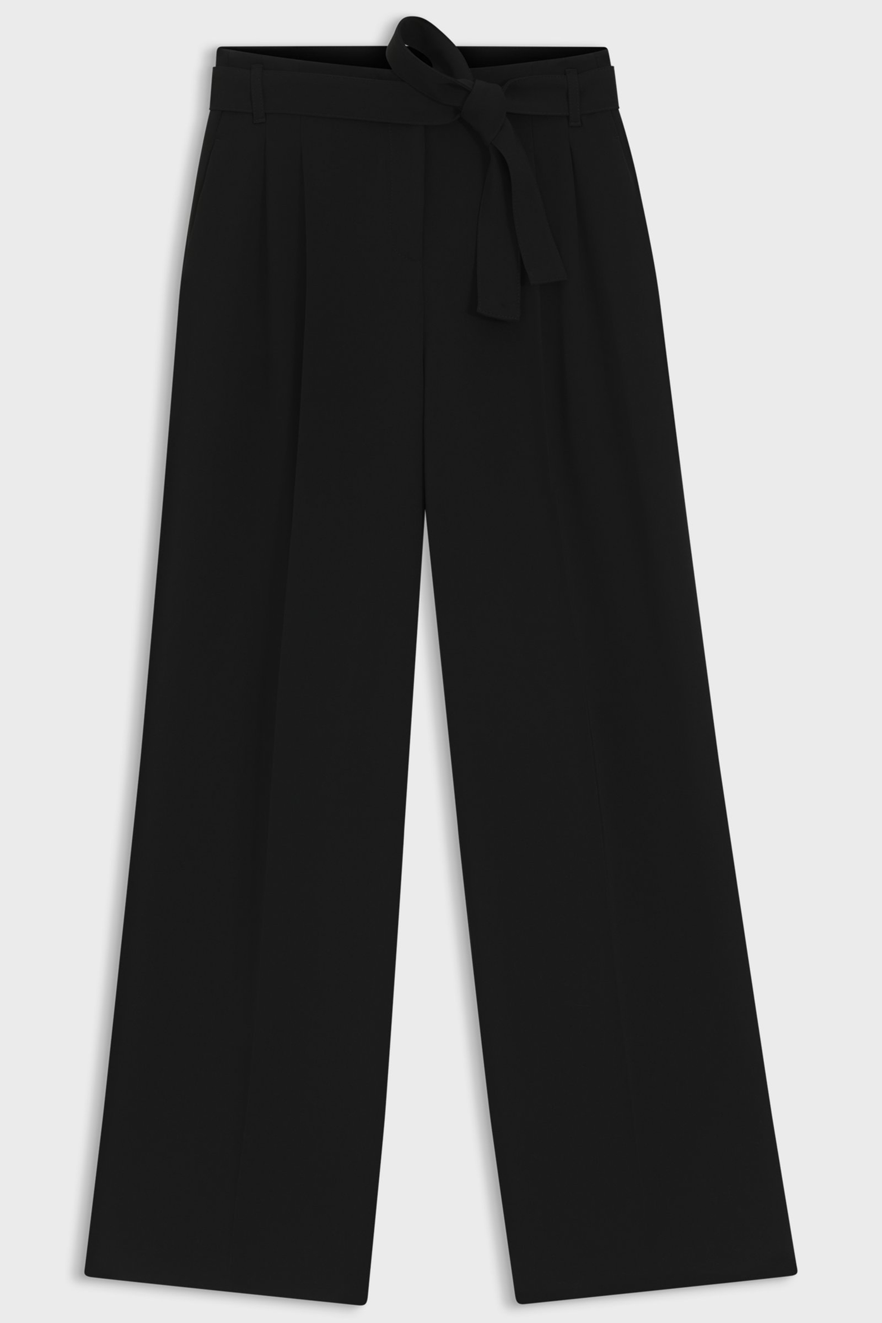 BOSS Relaxed Fit Japanese Crepe Pants Tapiana Bekleidung, Hosen, Kurze Hosen, Mantel