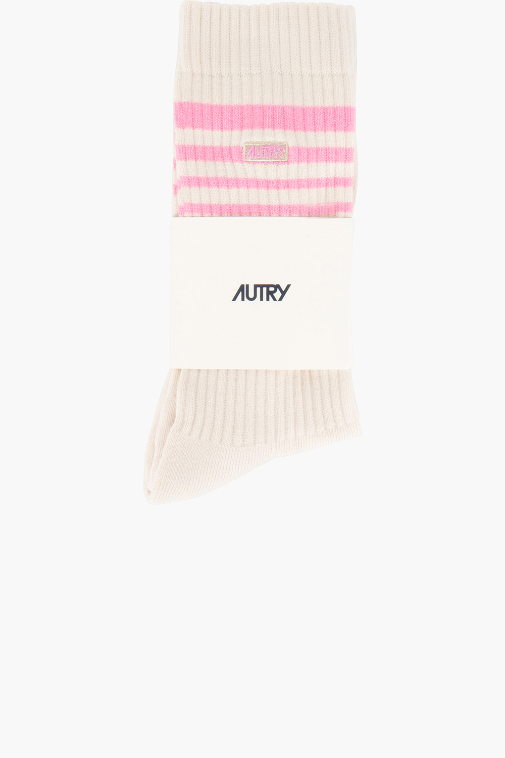 AUTRY Jacquard Stripes Cotton Blend Stretch Socks