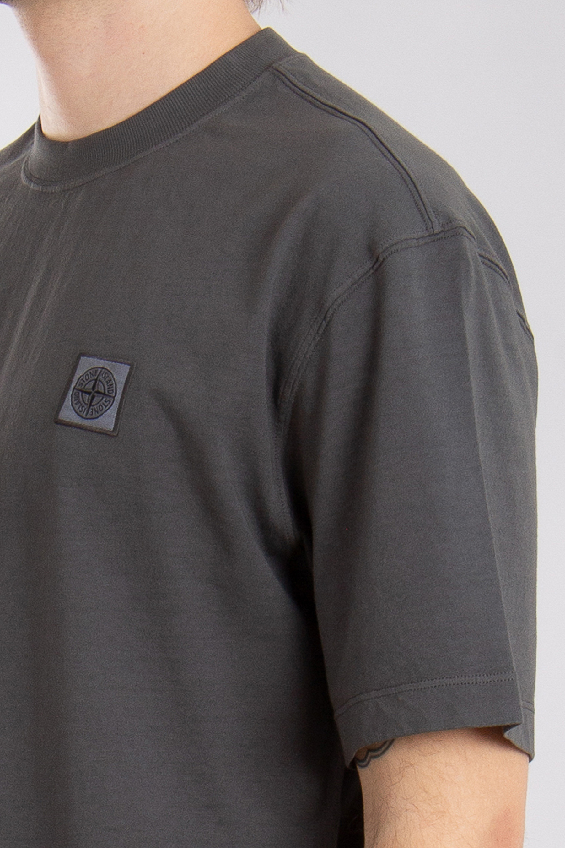 STONE ISLAND Combed Organic Cotton Jersey T-Shirt STONE ISLAND Combed Organic Cotton Jersey T-Shirt