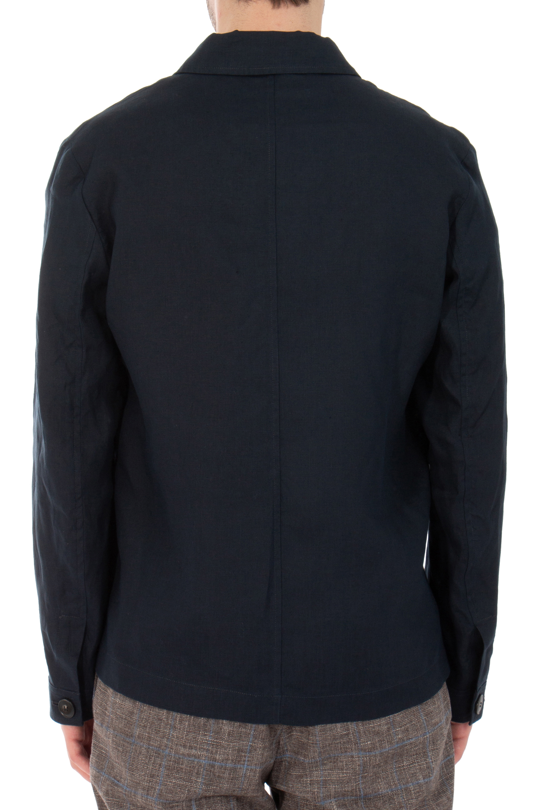 CANALI Relaxed Fit Linen Overshirt CANALI Relaxed Fit Linen Overshirt
