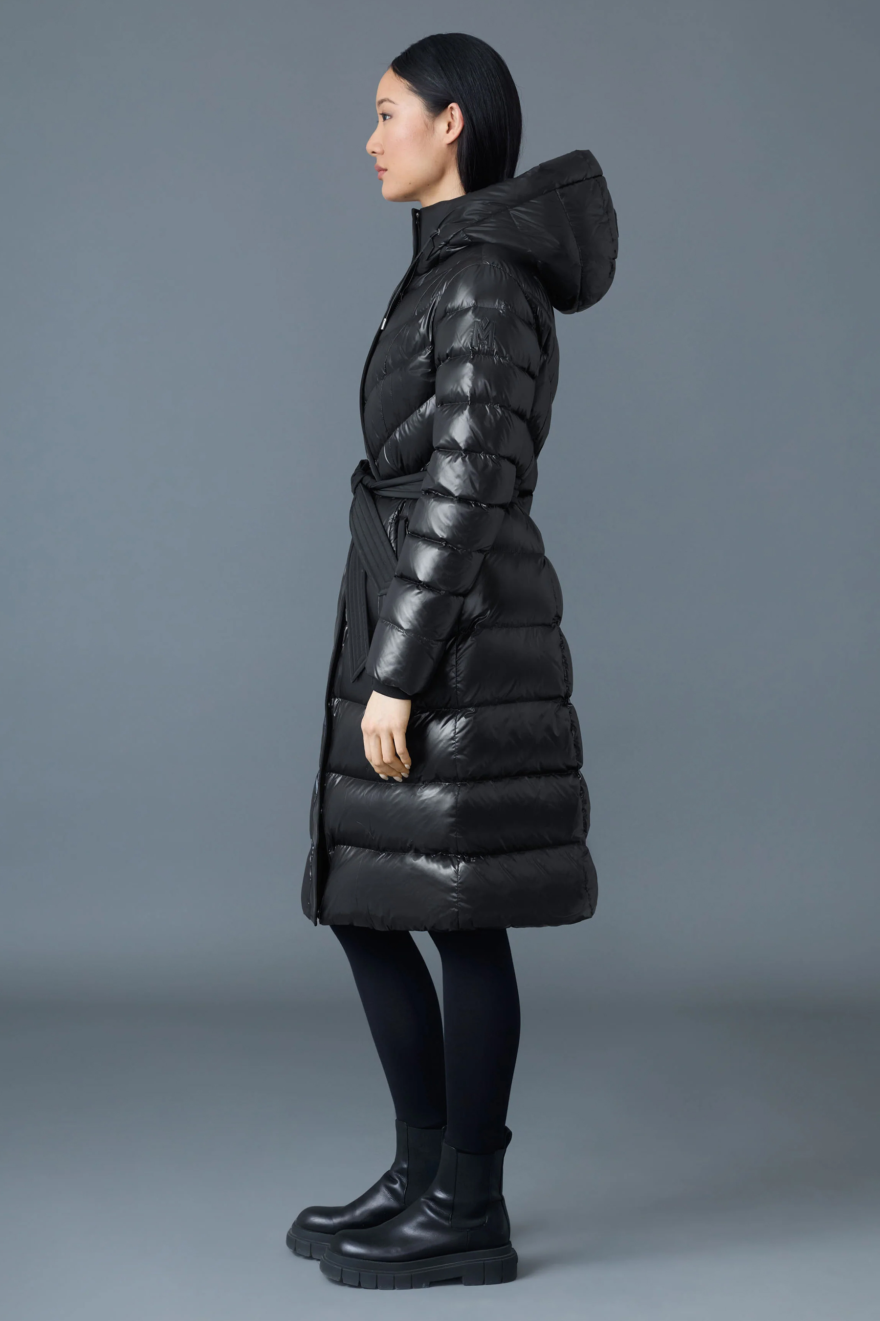 Mantel, Jacke, Person, Langarm