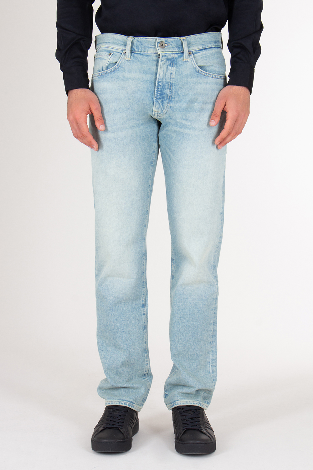 BOSS X BECKHAM Straight Leg Denim Jeans