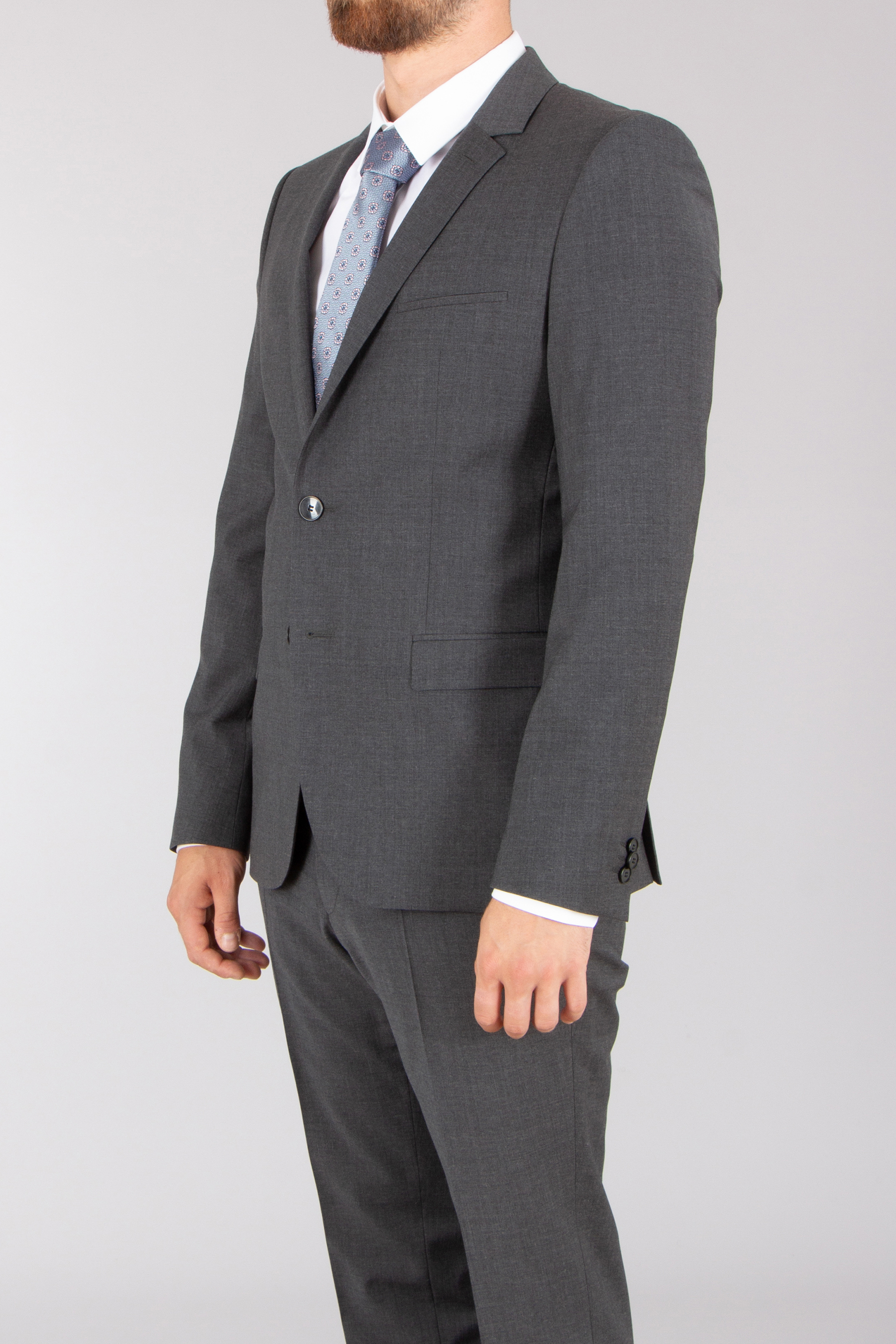 HUGO Extra Slim Fit Stretch Virgin Wool Blend Jacket Arti Formelle Kleidung, Anzug, Smoking, Mantel, Krawatte