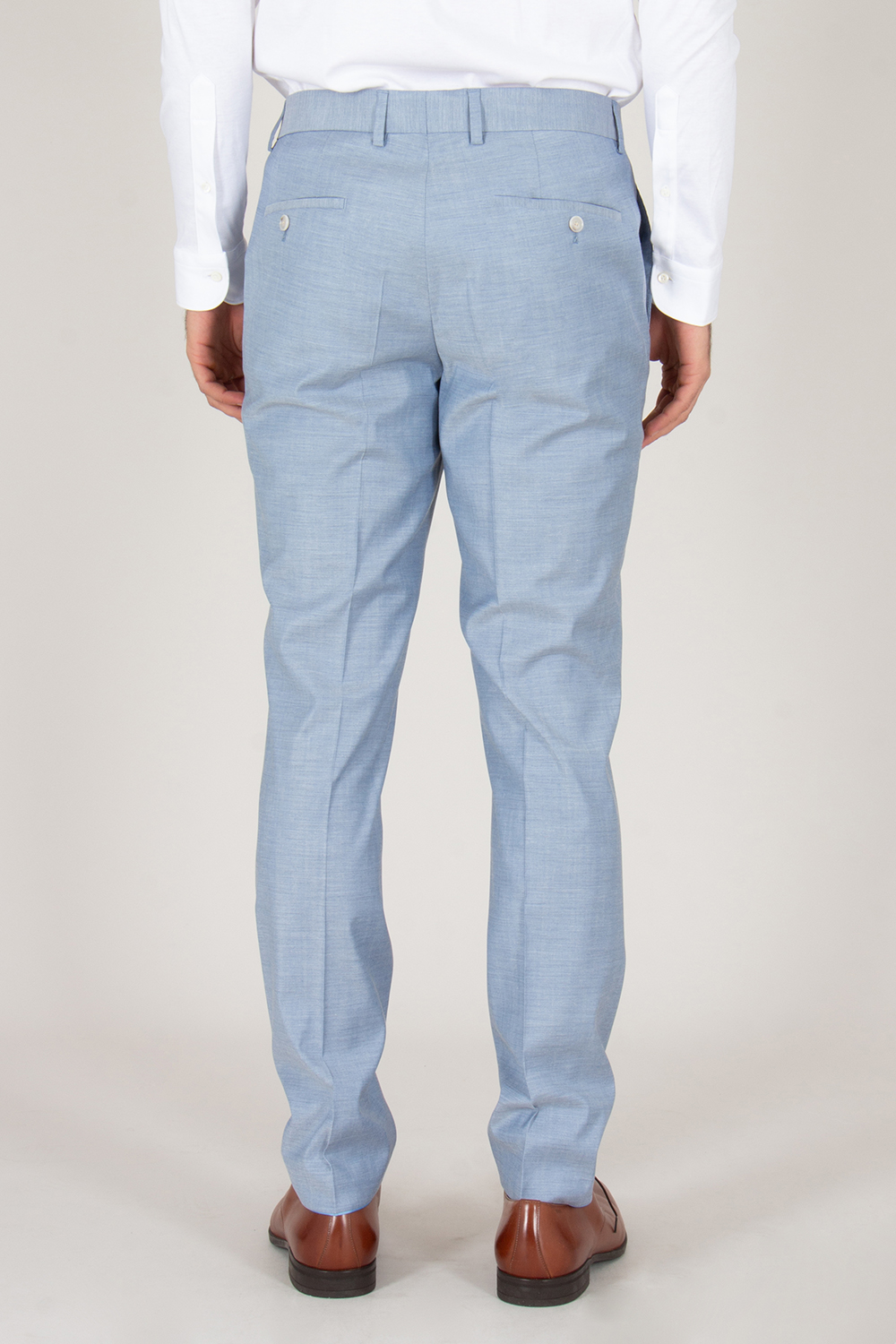 BOSS Slim Fit Virgin Wool Stretch Blend Suit H-Huge