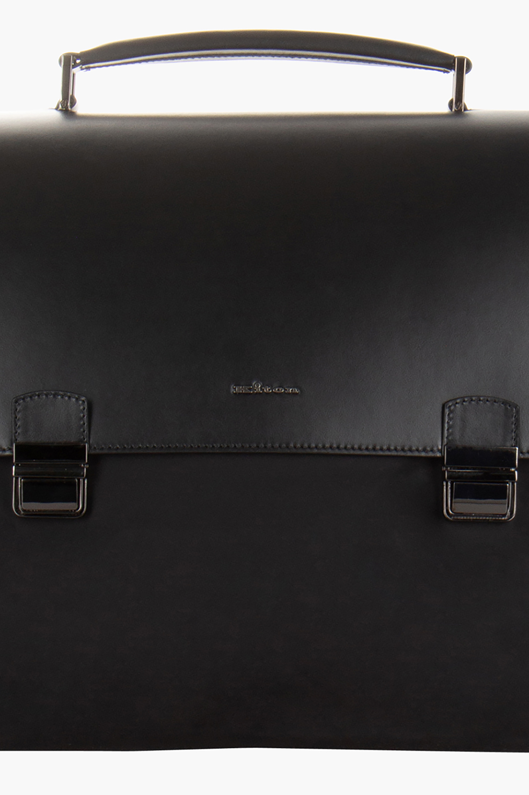 KITON Nylon Blend & Leather Business Bag Tasche, Aktentasche, Zubehör, Handtasche