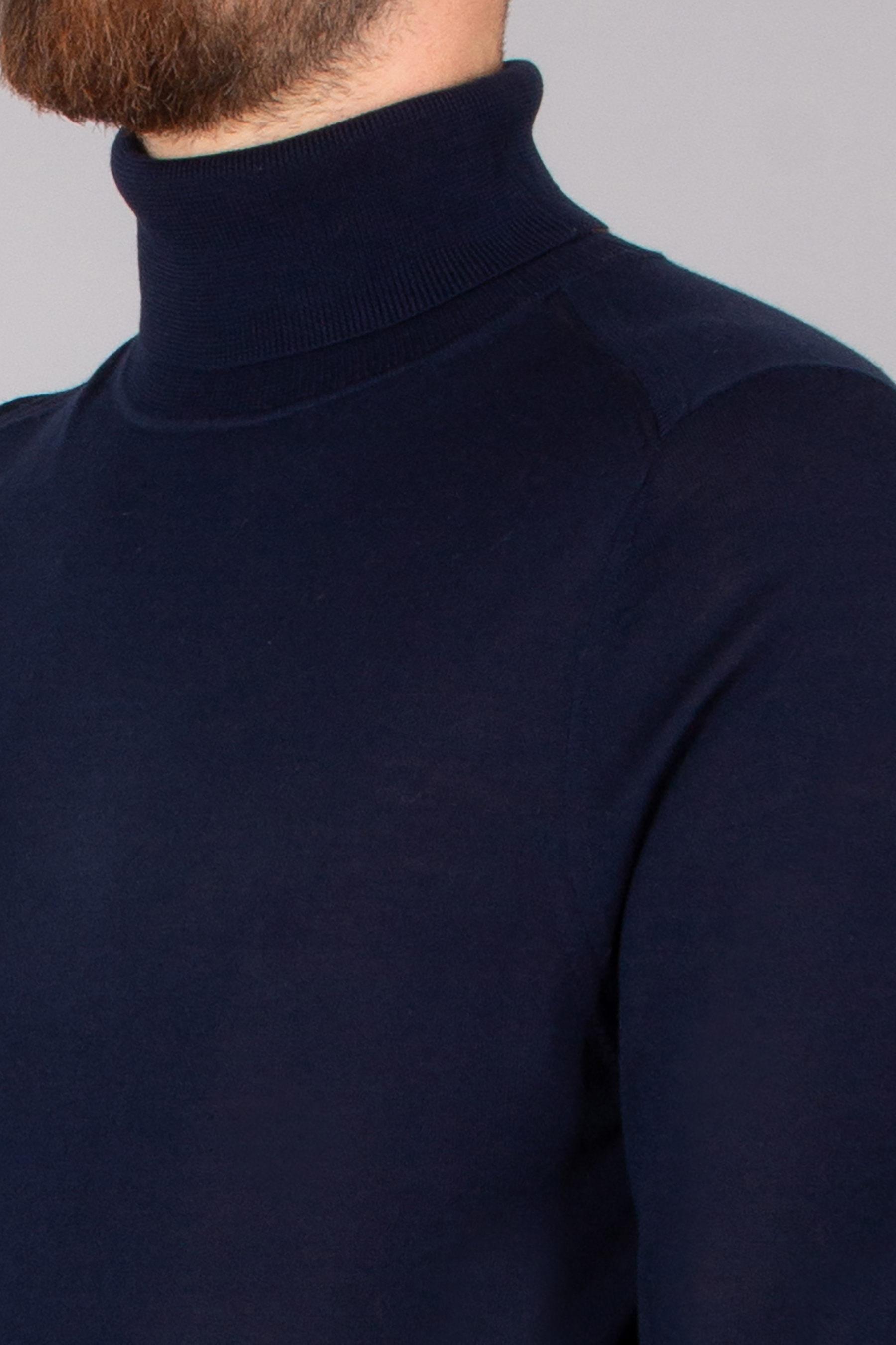 PAUL SMITH Classic Fit Wool Roll Neck Sweater Langarm, Erwachsener, Männlich, Mann, Person