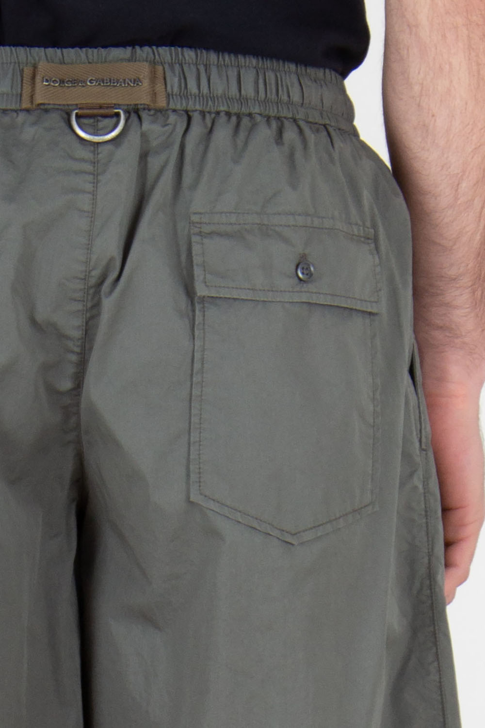 DOLCE & GABBANA Regular Fit Cotton Bermuda Shorts 