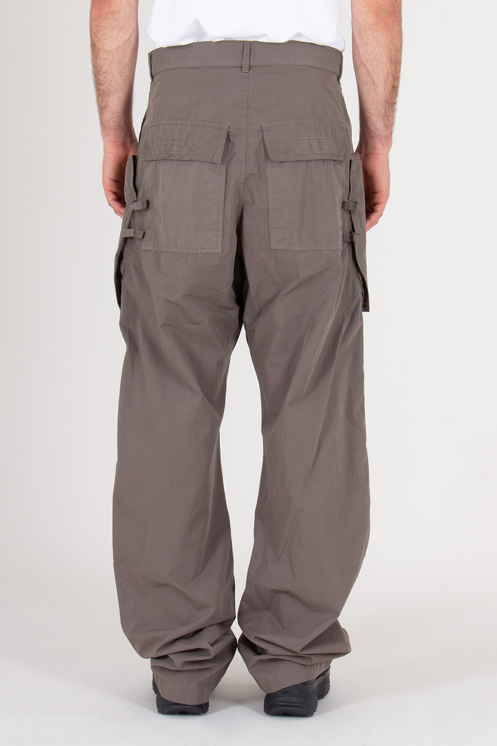 RICK OWENS DRKSHDW Relaxed Fit Organic Ripstop Cotton Cargo Pants Stefan