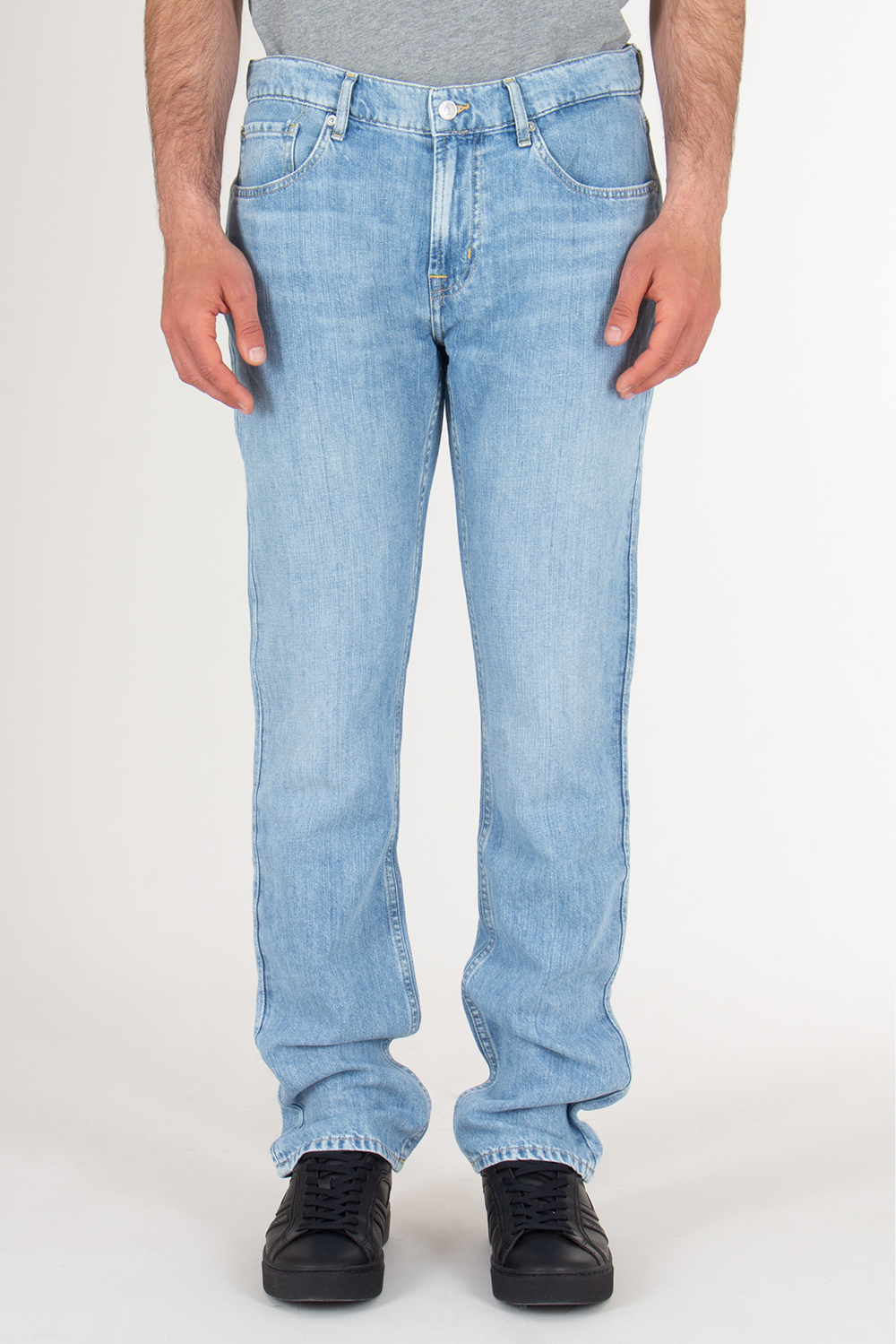 7 FOR ALL MANKIND Straight Leg Denim Jeans