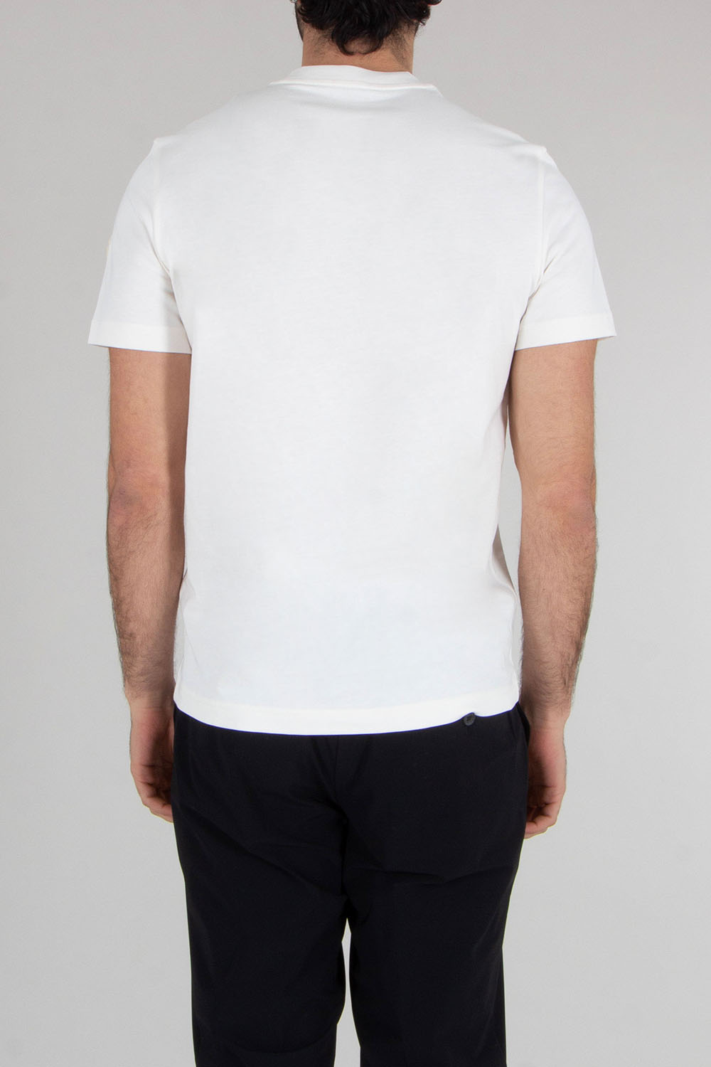 MONCLER Regular Fit Safari Print Patch Cotton Jersey T-Shirt 