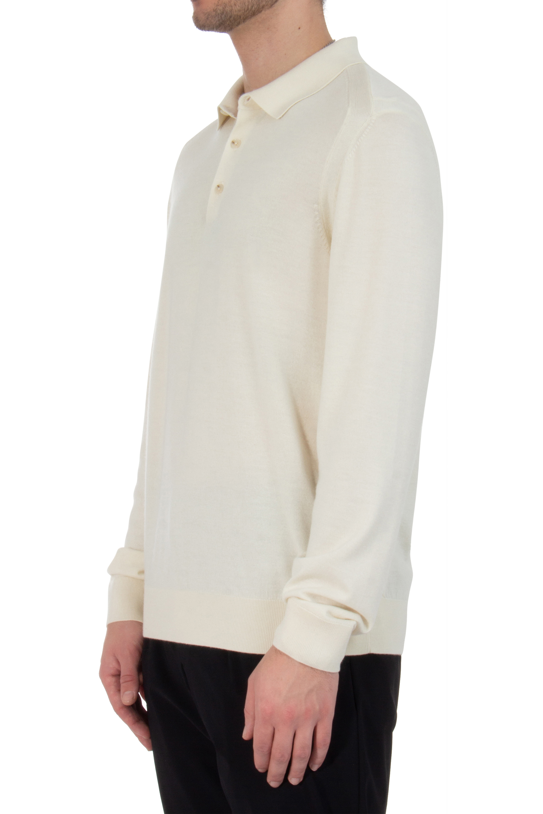 BOSS Wool Silk Cashmere Polo L-Ovio 